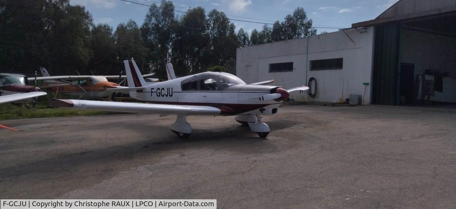 F-GCJU, 1976 Wassmer WA-54 Atlantic C/N 144, F-GCJU en sortie de réfection à SEPA IAC IND AERONAUTICAS COIMBRA