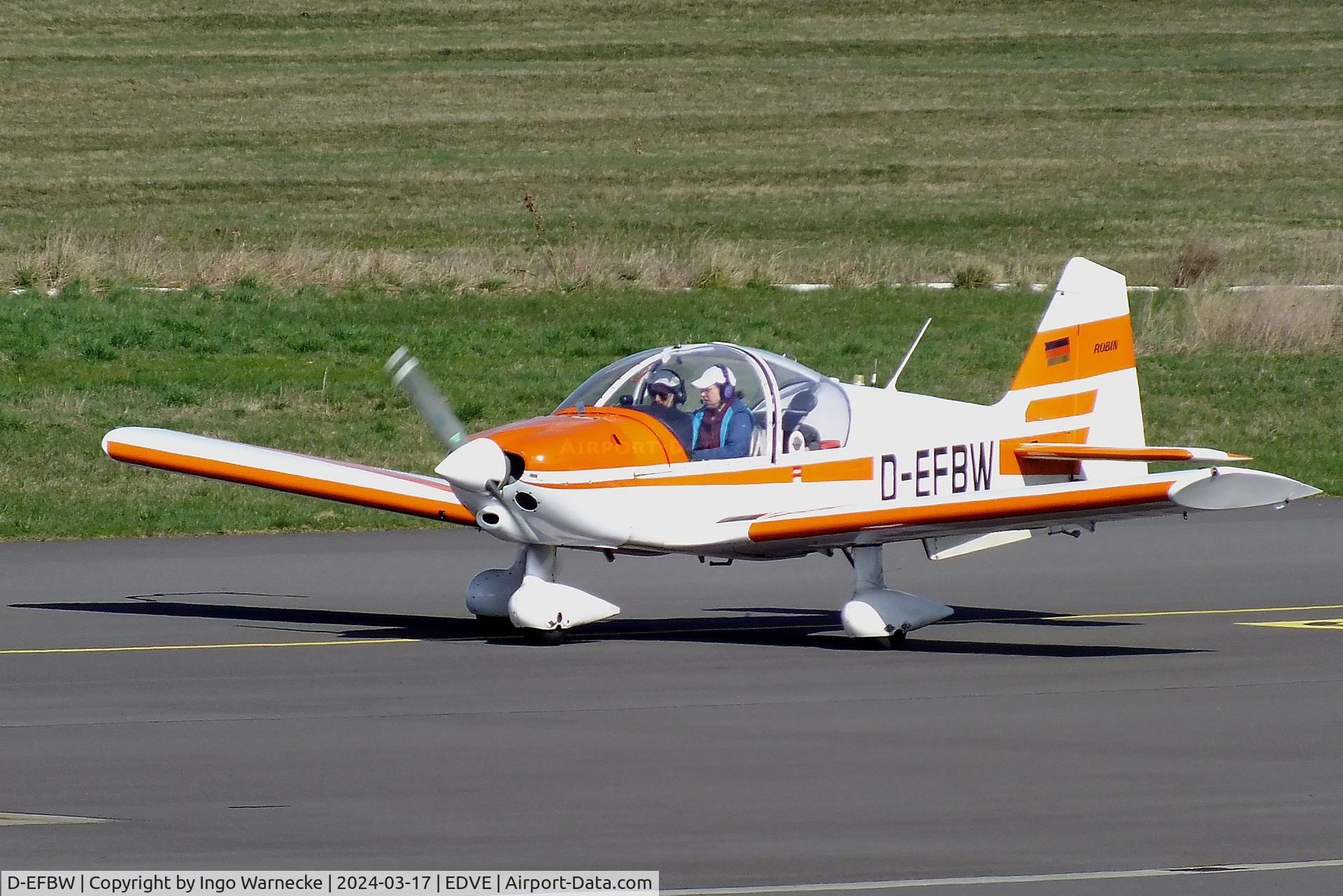 D-EFBW, 1977 Robin R-2160 Alpha Sport C/N 117, Robin R.2160 at Braunschweig/Wolfsburg airport, Waggum