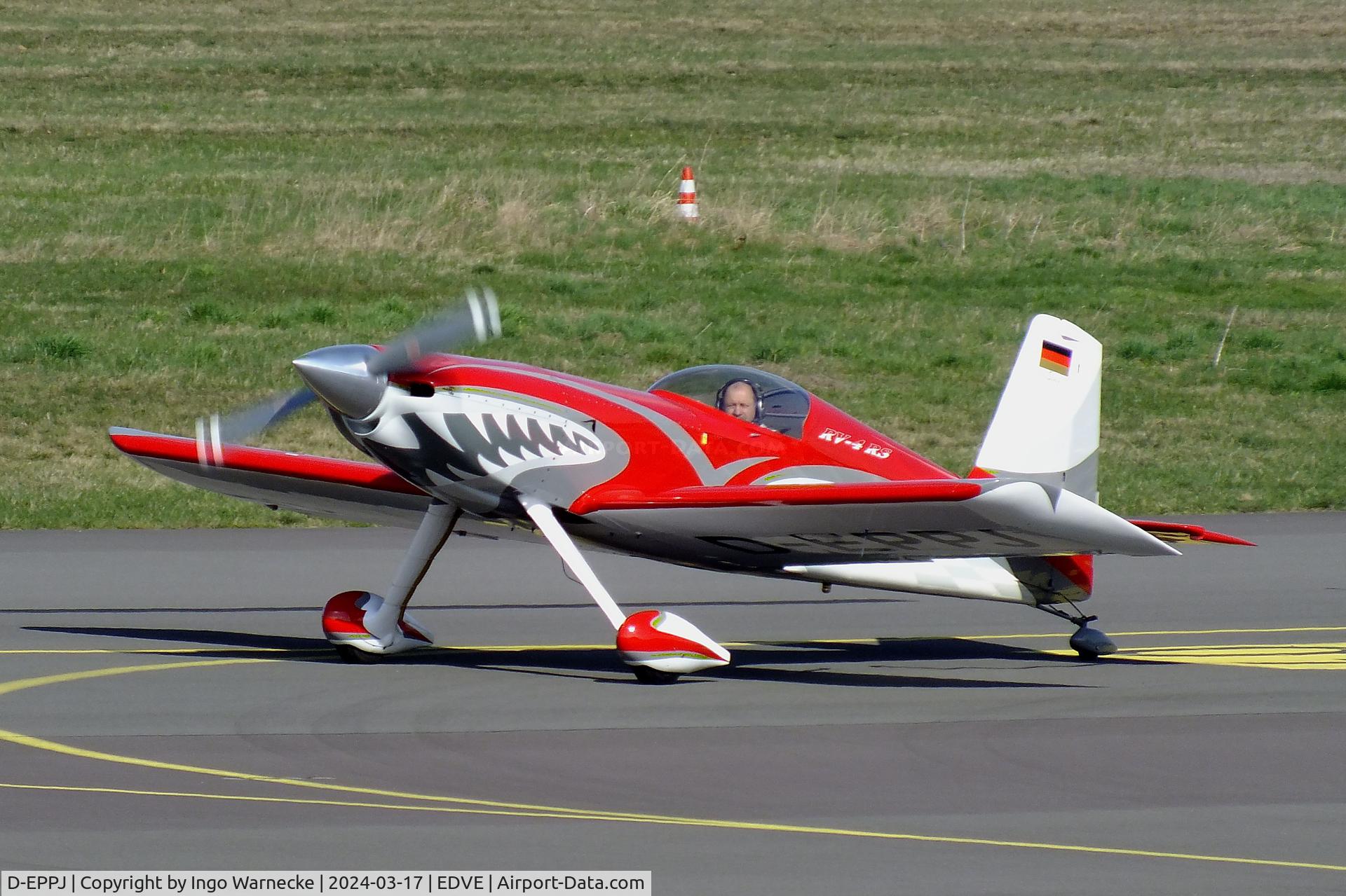 D-EPPJ, 2016 Vans RV-4 RS C/N 2002542, Vans RV-4 RS single seater at Braunschweig/Wolfsburg airport, Waggum