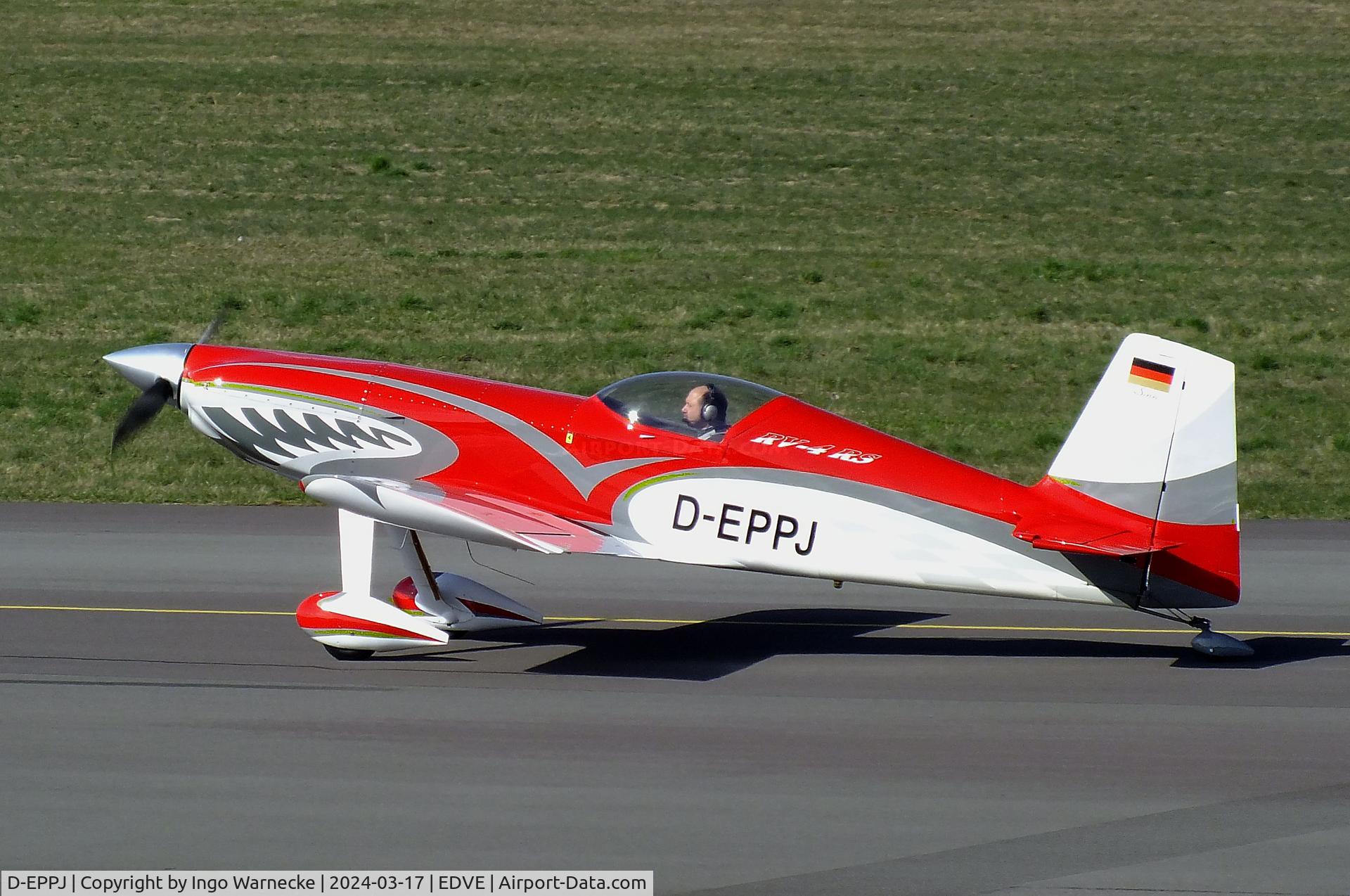 D-EPPJ, 2016 Vans RV-4 RS C/N 2002542, Vans RV-4 RS single seater at Braunschweig/Wolfsburg airport, Waggum