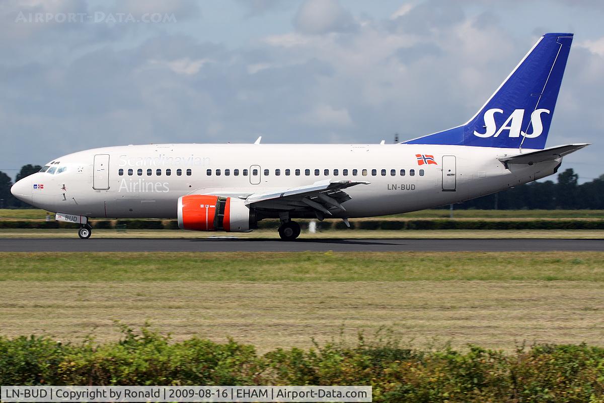 LN-BUD, 1996 Boeing 737-505 C/N 25794, at spl