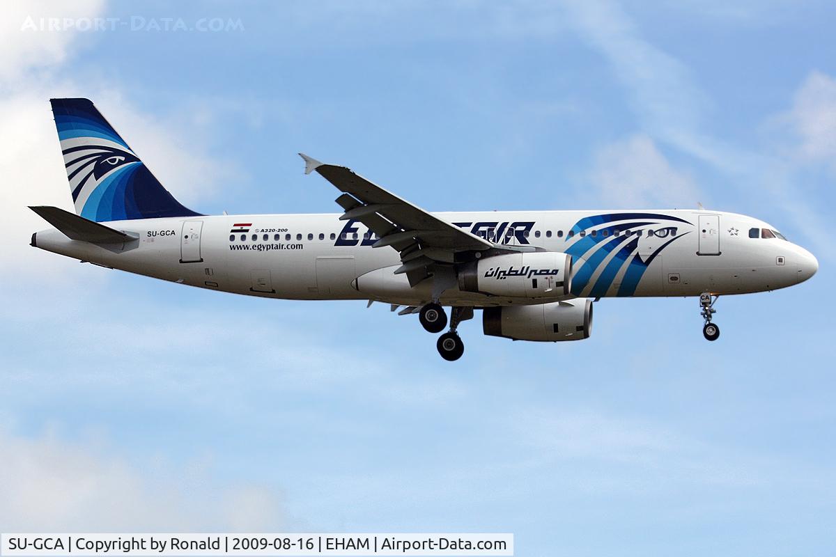 SU-GCA, 2003 Airbus A320-232 C/N 2073, at spl
