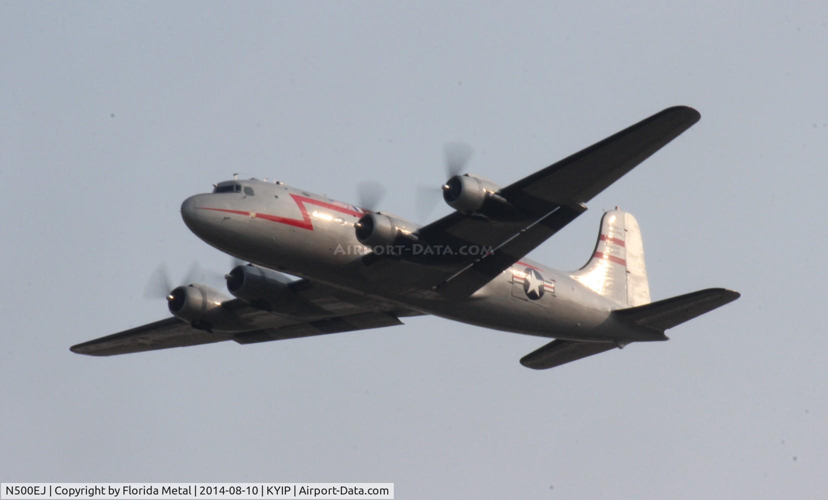 N500EJ, 1945 Douglas C-54E Skymaster (DC-4A) C/N DO316, Thunder Over Michigan 2014 zx