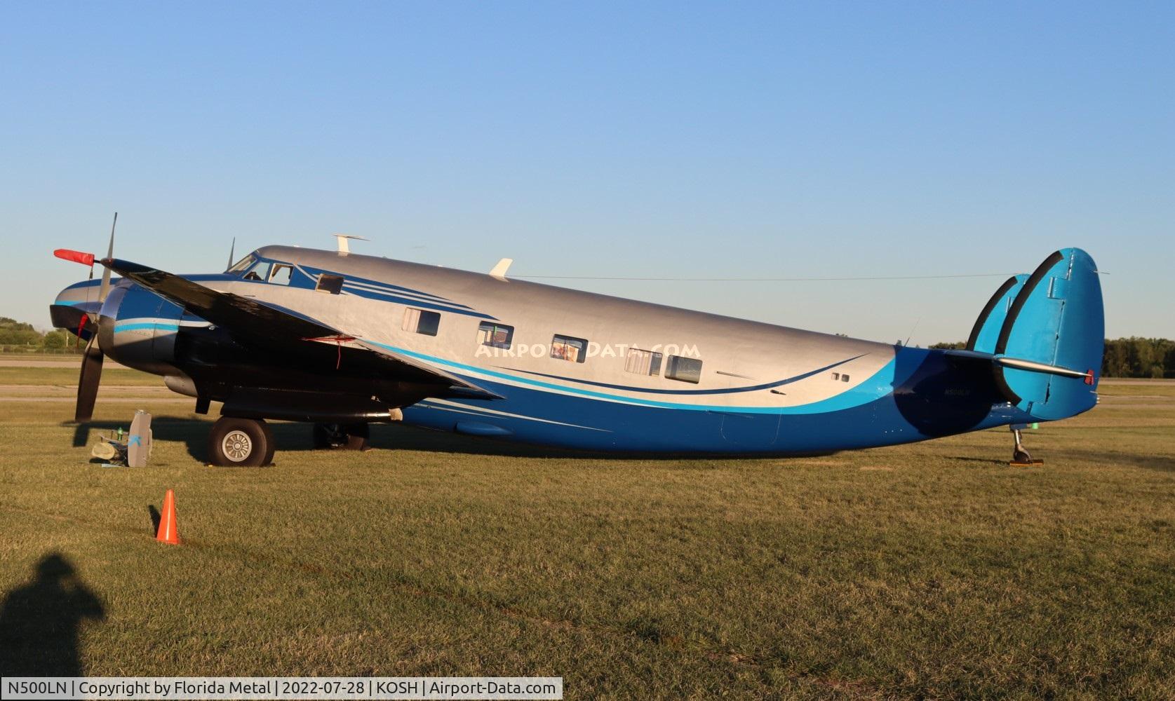 N500LN, 1960 Howard (Lockheed) 500 (PV-1/B-34 Ventura) C/N 5560/49, Howard 500 zx