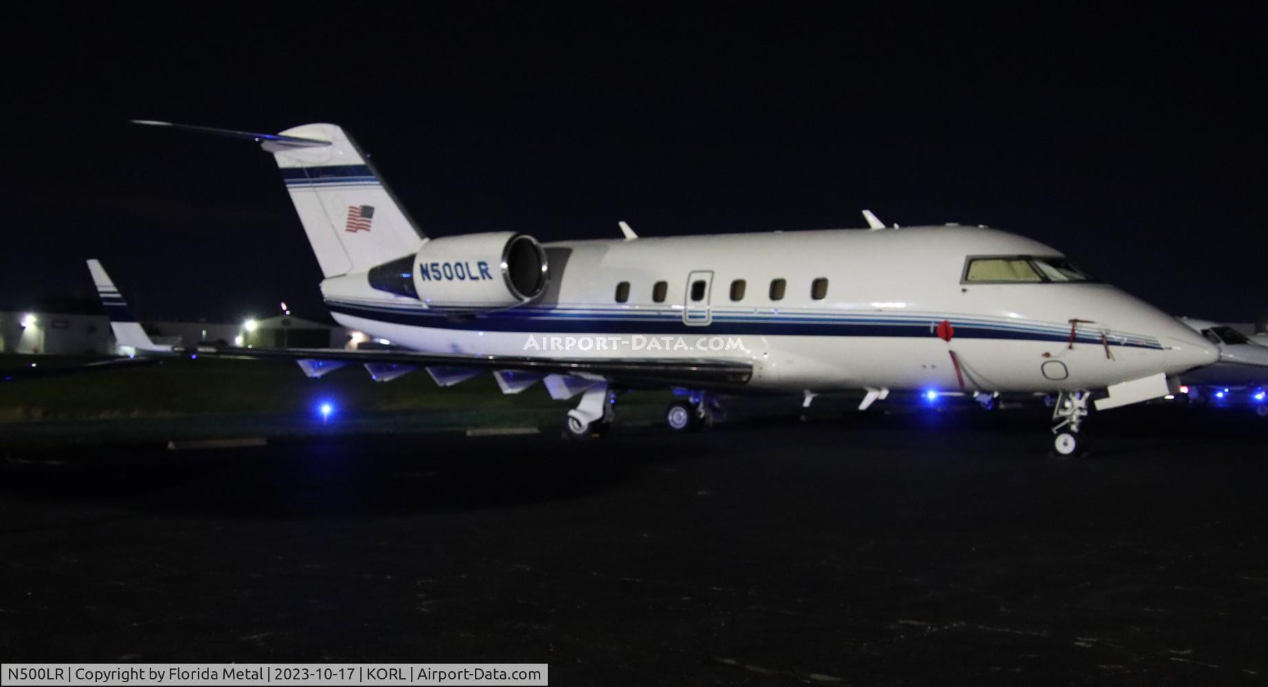 N500LR, 1987 Canadair Challenger 601-3A (CL-600-2B16) C/N 5012, Challenger 601 zx