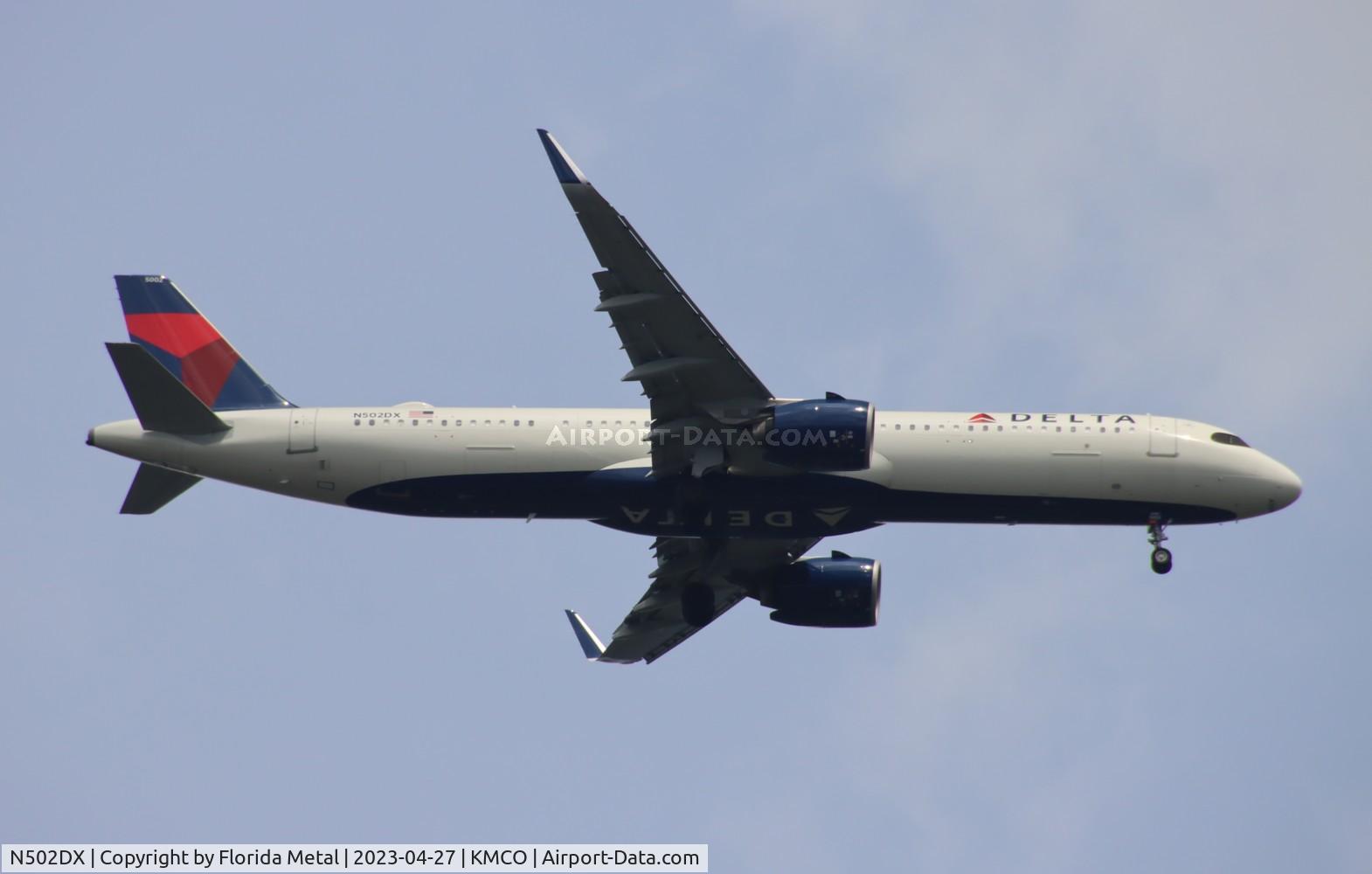 N502DX, Airbus A321-271NX C/N 10467, DAL A321N zx SLC-MCO