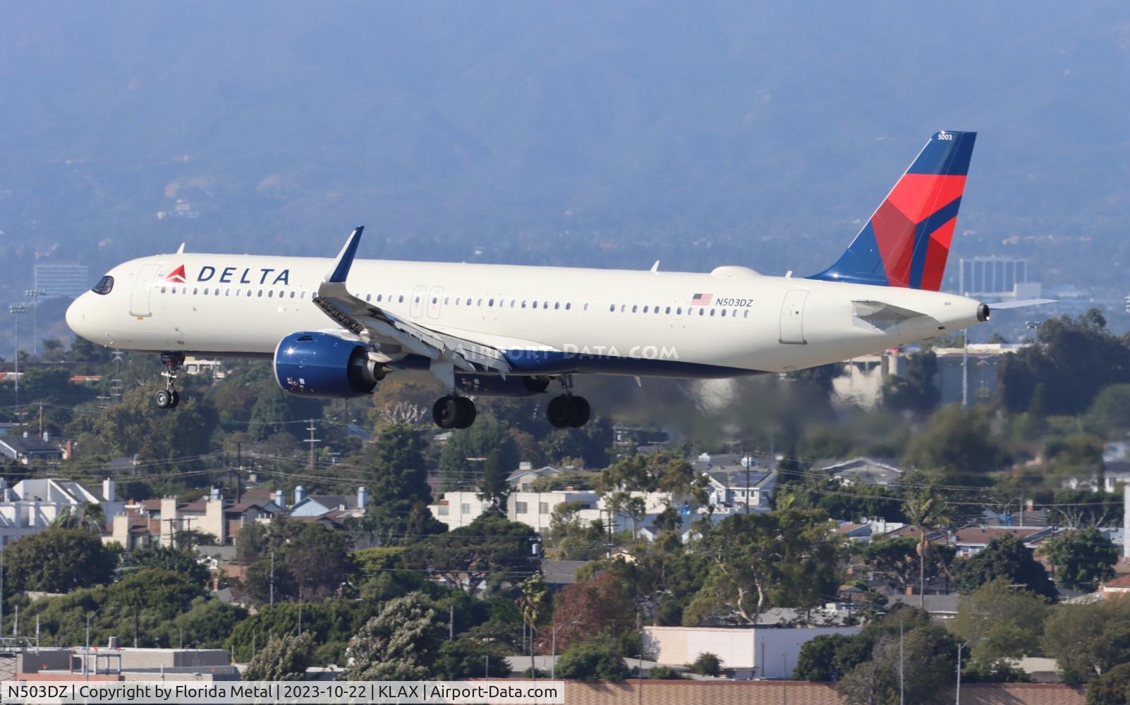 N503DZ, 2022 Airbus A321-271NX C/N 10974, DAL A321N zx HNL-LAX