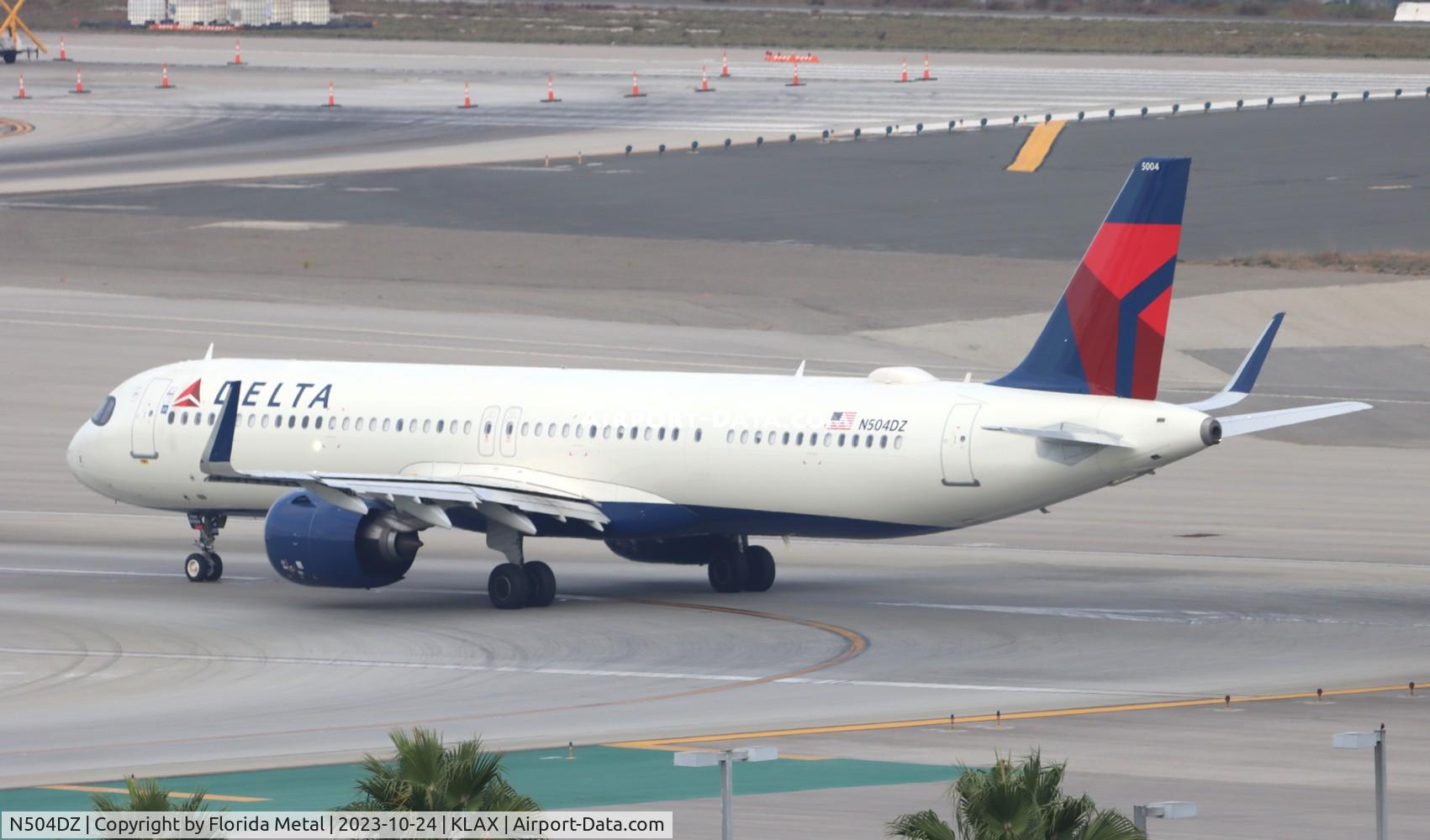 N504DZ, 2022 Airbus A321-271NX C/N 10884, DAL A321N zx LAX-MCO