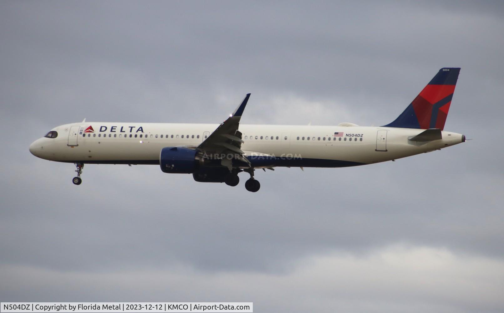 N504DZ, 2022 Airbus A321-271NX C/N 10884, DAL A321N zx LAX-MCO