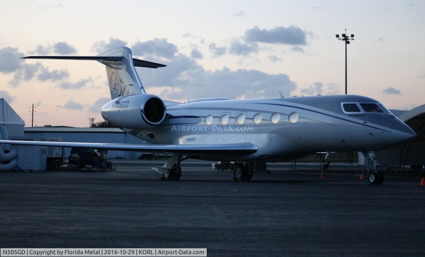 N505GD, 2016 Gulfstream Aerospace GVII-G500 C/N 72005, NBAA 2016 zx