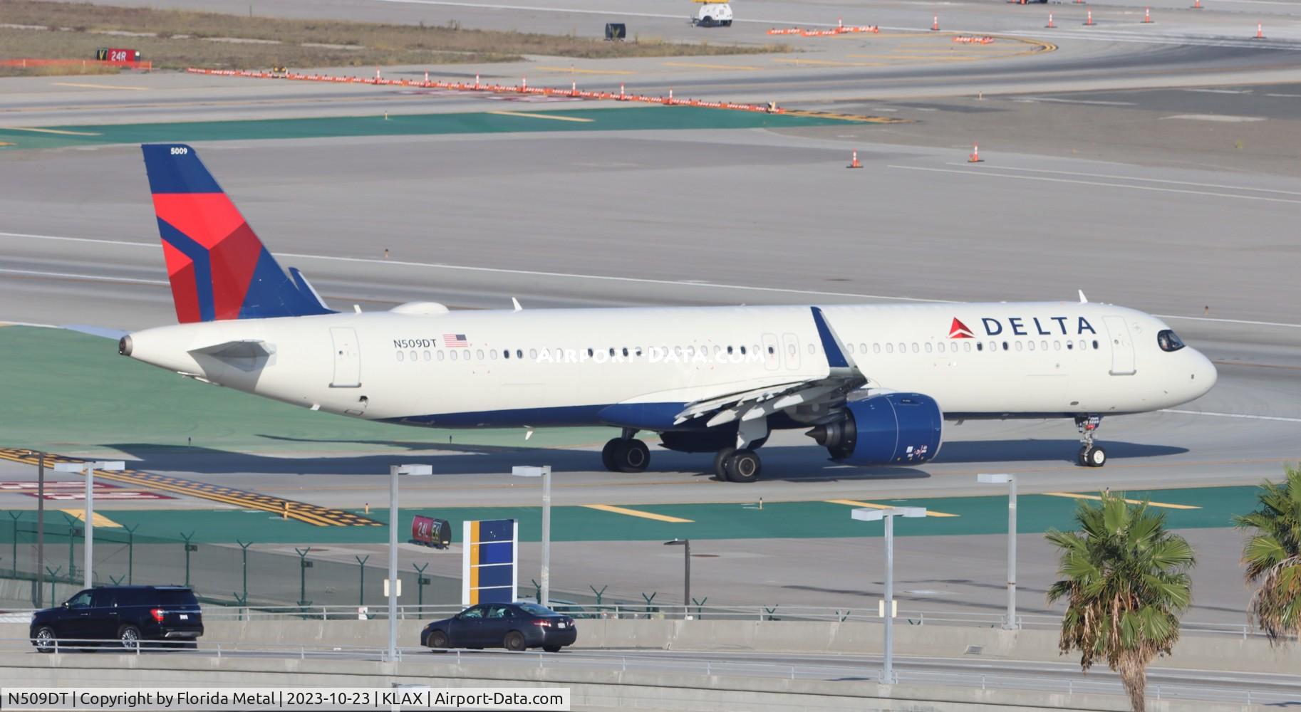 N509DT, 2022 Airbus A321-271NX C/N 10958, DAL A321N zx LAX-DEN