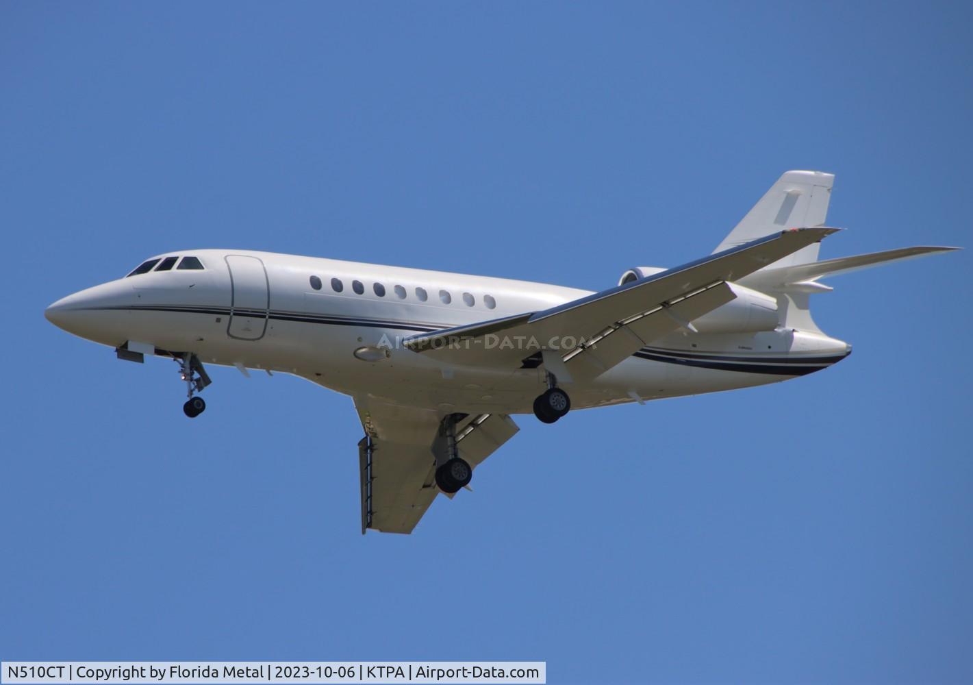 N510CT, 2004 Dassault Falcon 2000EX C/N 53, Falcon 2000 zx