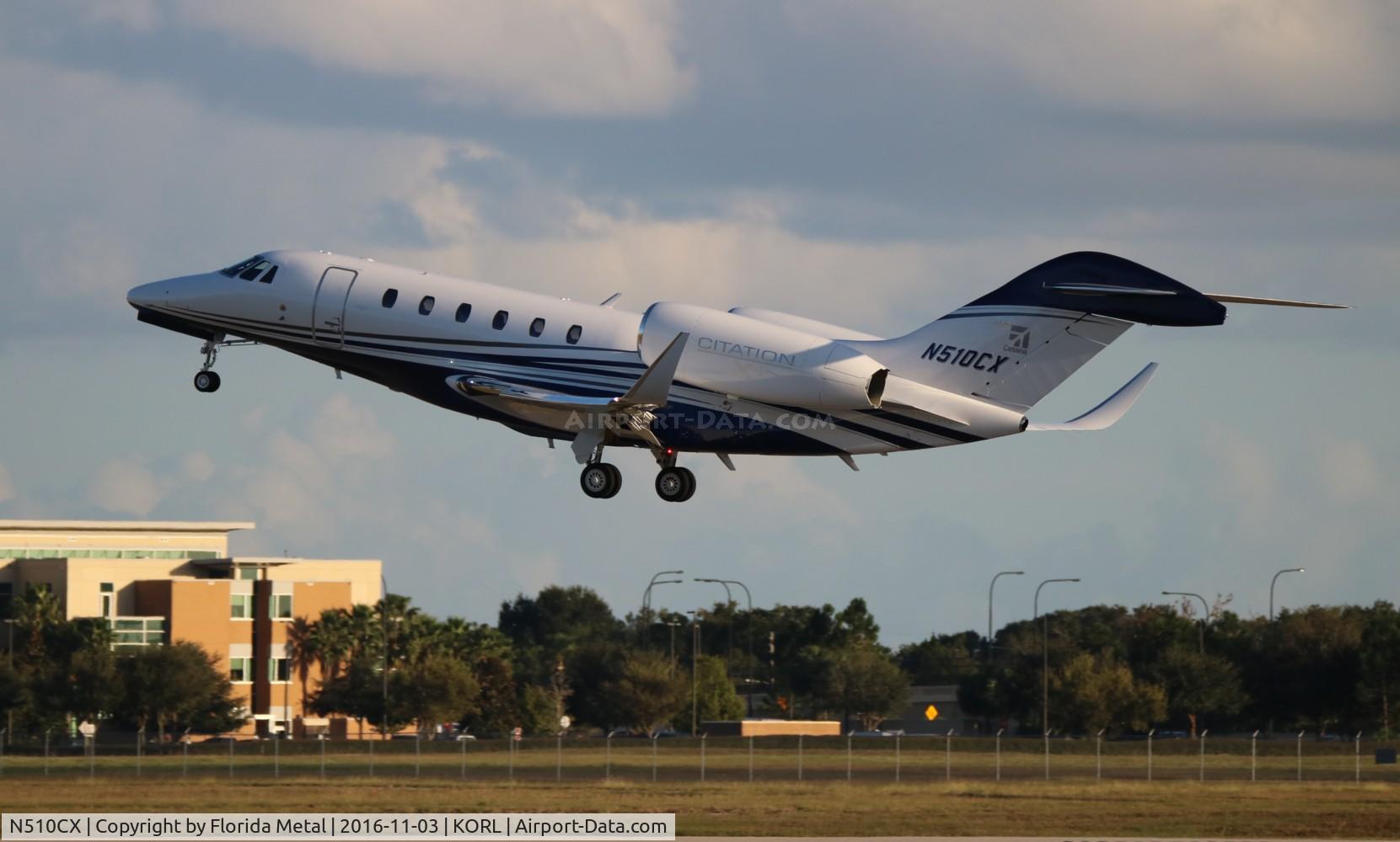 N510CX, 2014 Cessna 750+ Citation X C/N 750-0510, C750+ zx ORL-ICT