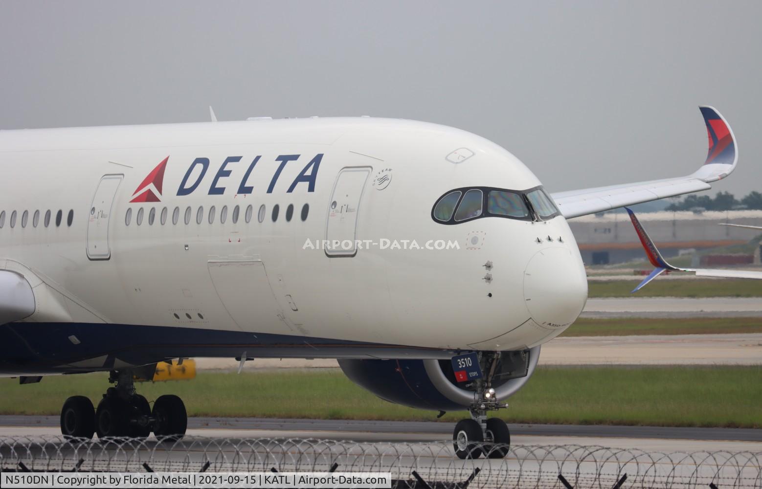 N510DN, 2018 Airbus A350-941 C/N 204, DAL A359 zx ATL-GRU