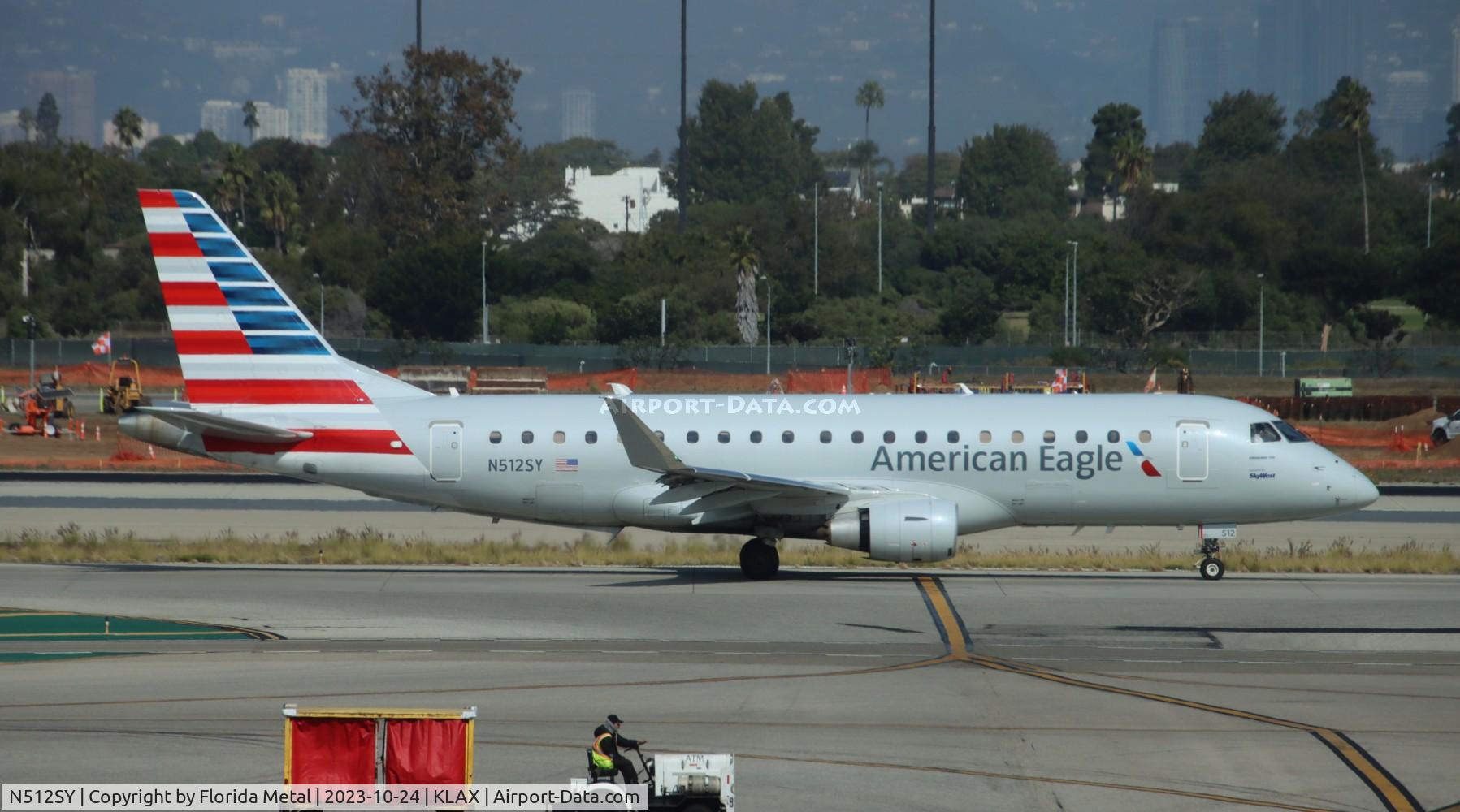 N512SY, 2021 Embraer 175LR (ERJ-170-200LR) C/N 17000893, SKW/AE E175 zx LAX-OKC