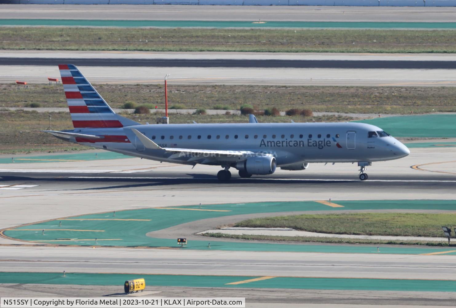 N515SY, 2021 Embraer 175LR (ERJ-170-200LR) C/N 17000896, SKW/AE E175 zx LAX-RDM