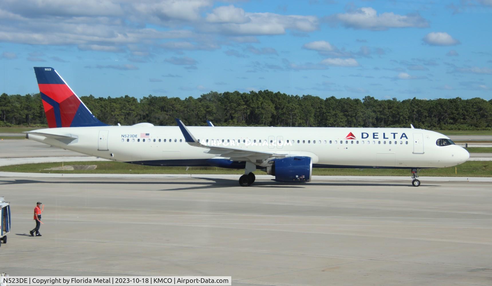N523DE, 2023 Airbus A321-271NX C/N 11236, DAL A321N zx MCO-SEA