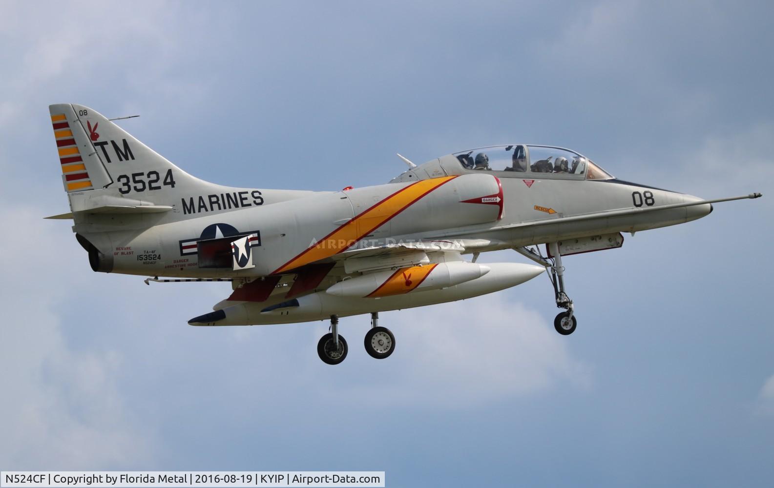 N524CF, 1967 Douglas TA-4F Skyhawk C/N 13590, A-4 zx