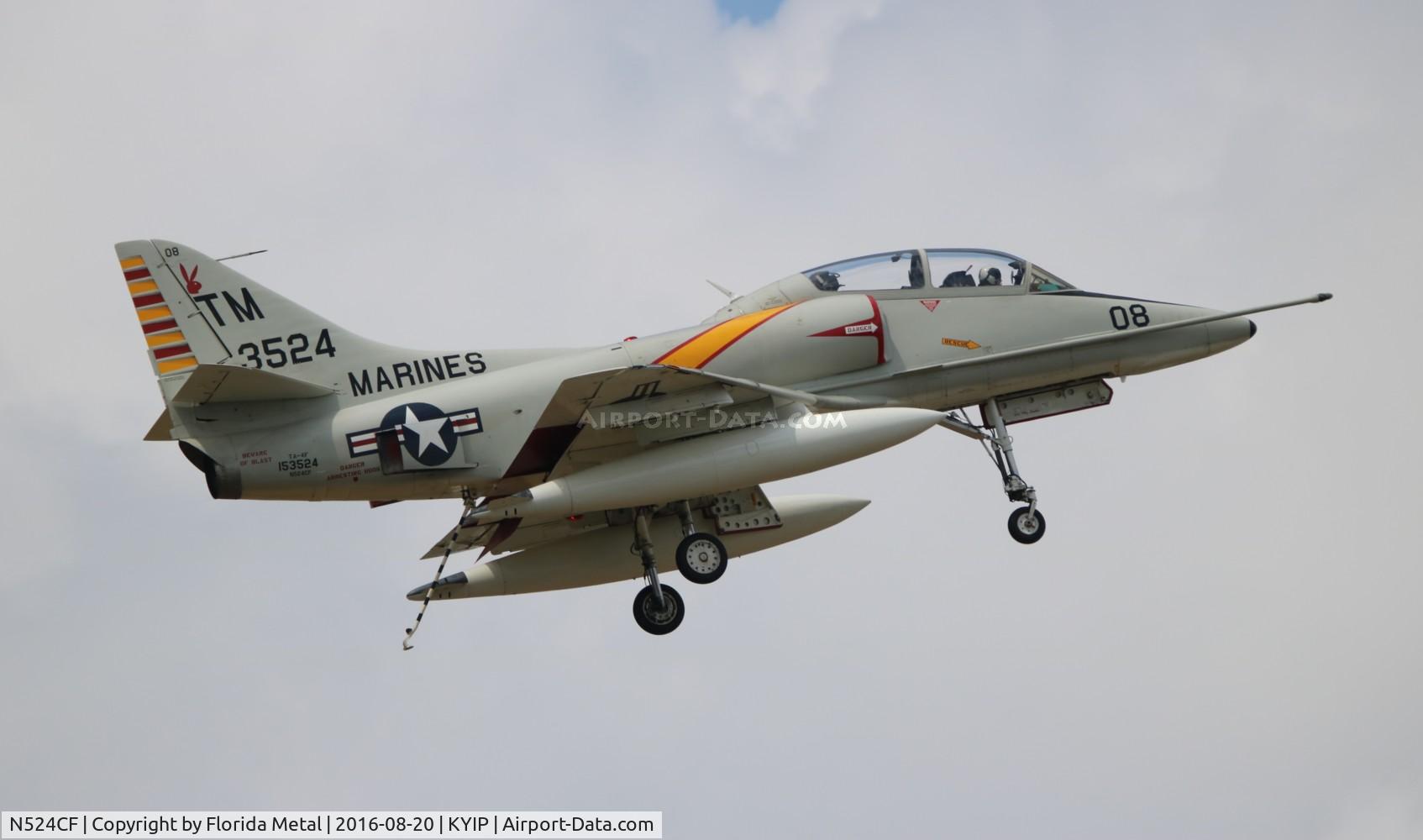 N524CF, 1967 Douglas TA-4F Skyhawk C/N 13590, Thunder Over Michigan 2016 zx