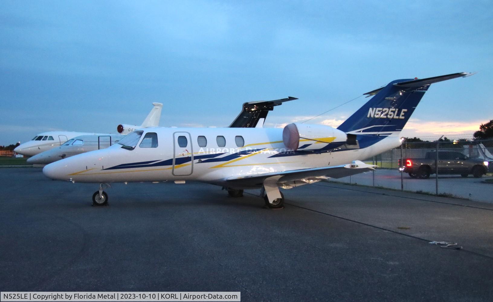 N525LE, 2001 Cessna 525 CitationJet CJ1 C/N 525-0447, C525 zx