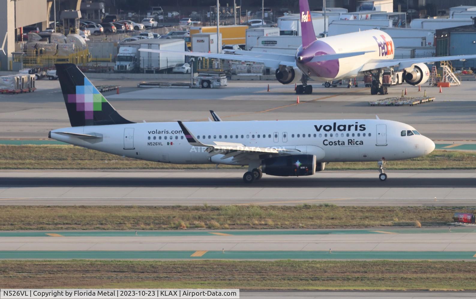 N526VL, 2015 Airbus A320-233 C/N 6470, VOI A320 zx MMZC-LAX