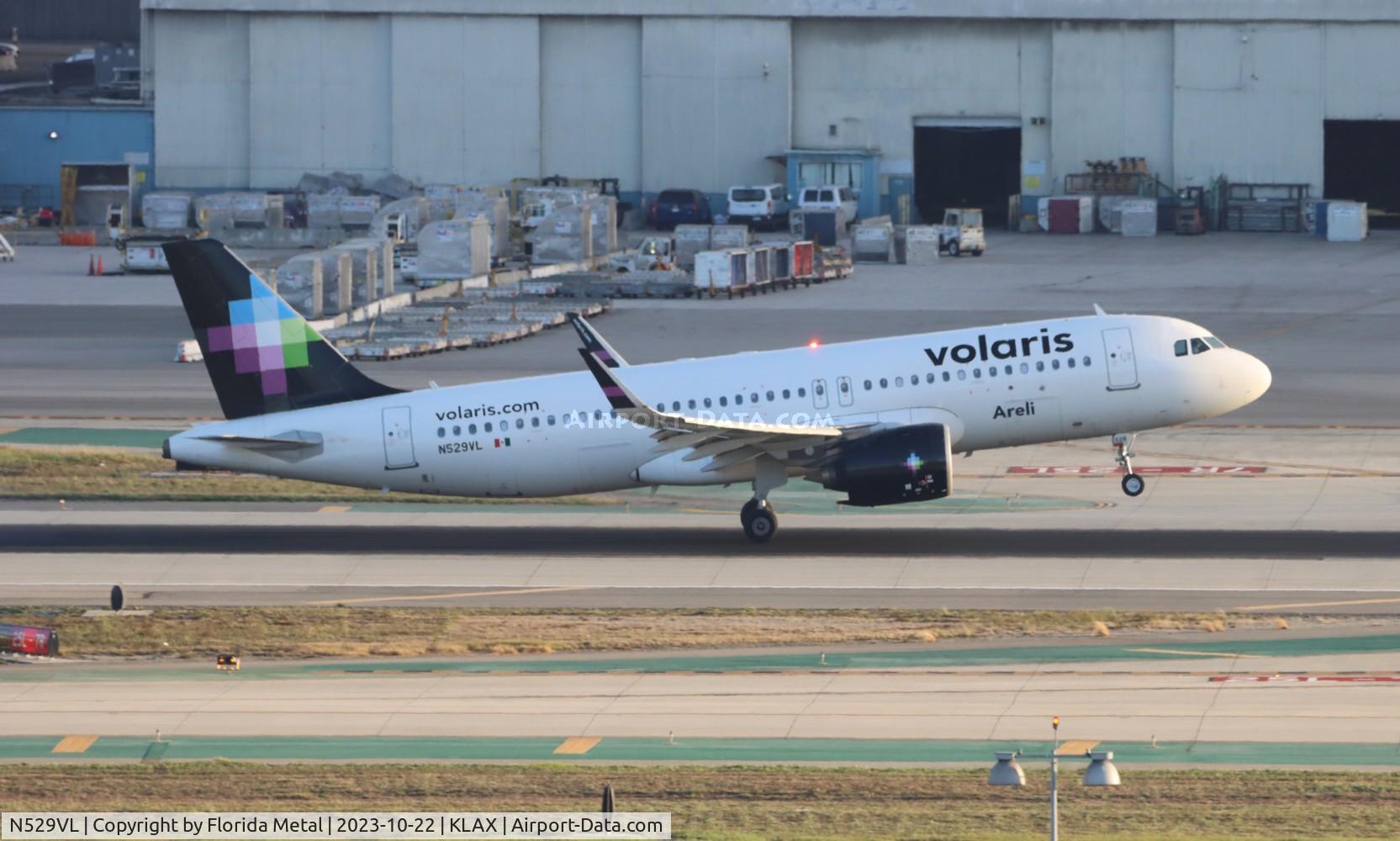 N529VL, 2016 Airbus A320-271N C/N 7102, VOI A32N zx MMZC-LAX