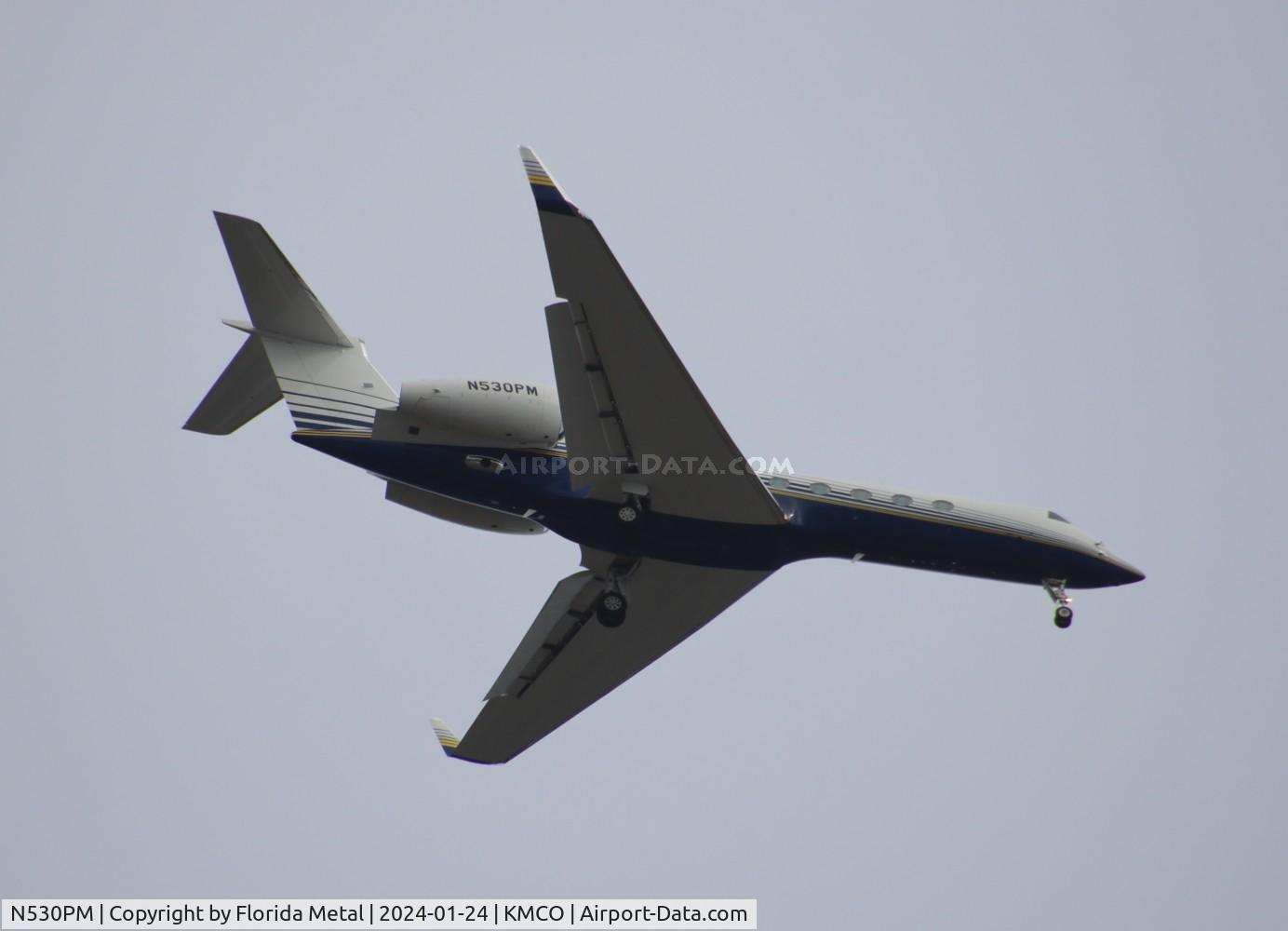 N530PM, 2004 Gulfstream Aerospace GV-SP (G550) C/N 5031, G550 zx PBI-MCO