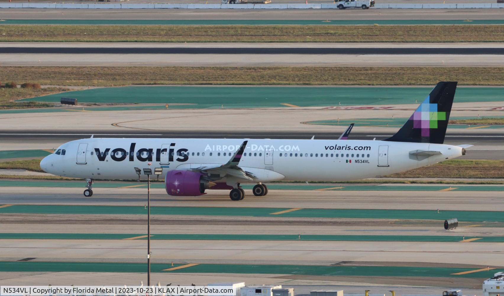 N534VL, 2017 Airbus A321-271N C/N 7941, VOI A321N zx LAX-MMGL