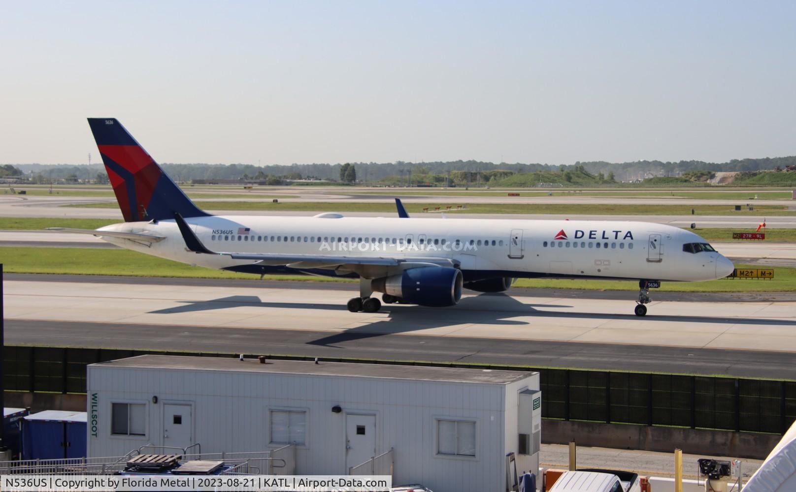 N536US, 1995 Boeing 757-251 C/N 26483, DAL 752 zx ATL-TPA
