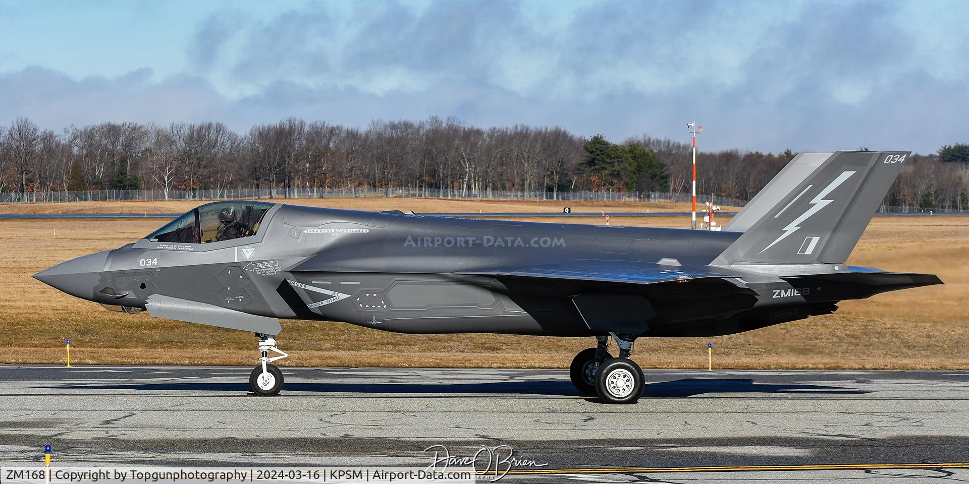 ZM168, 2023 Lockheed Martin F-35B Lightning II C/N BK-34, ASCOT9651