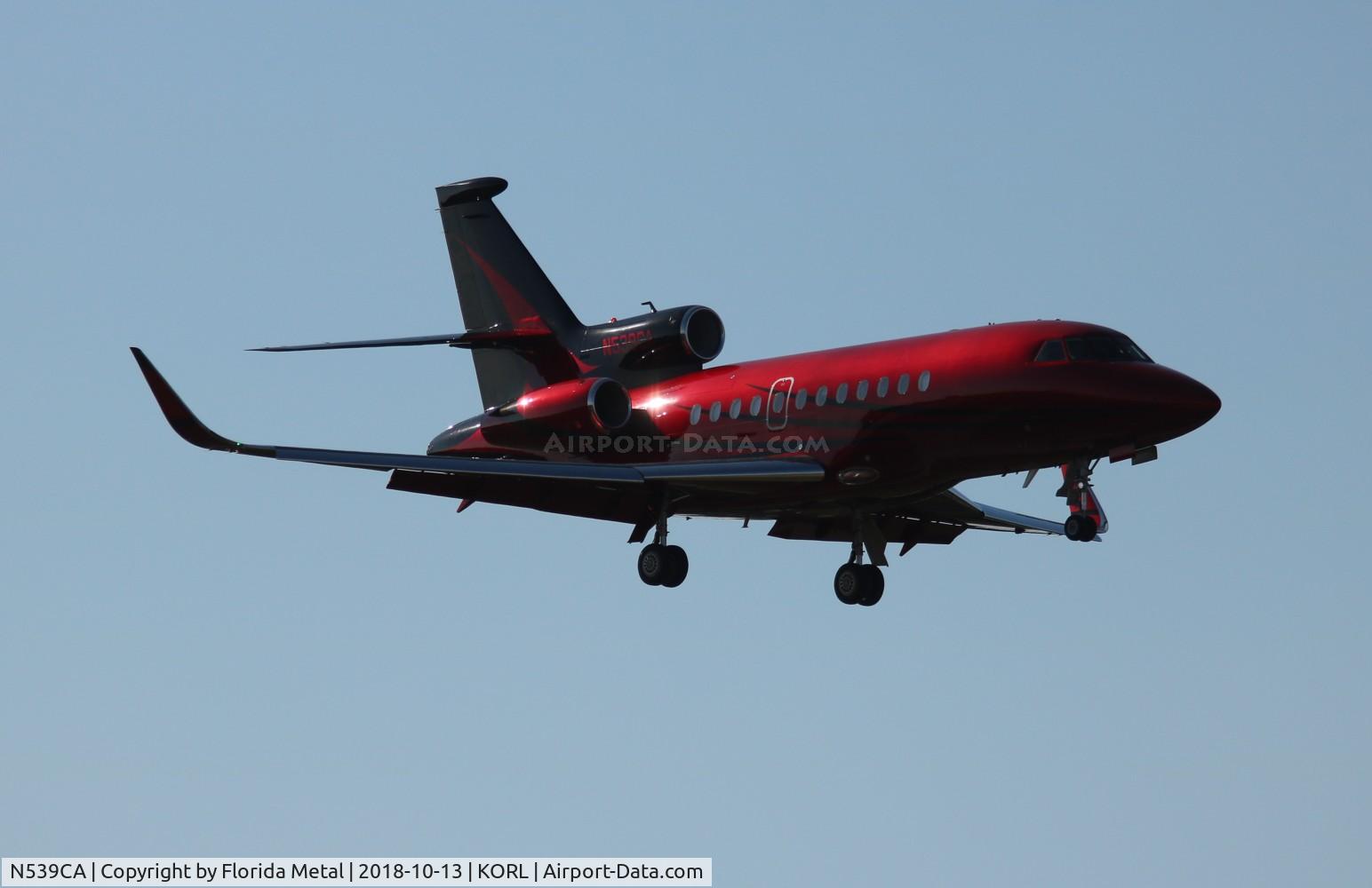 N539CA, 2007 Dassault Falcon 900EX C/N 181, Falcon 900EX zx
