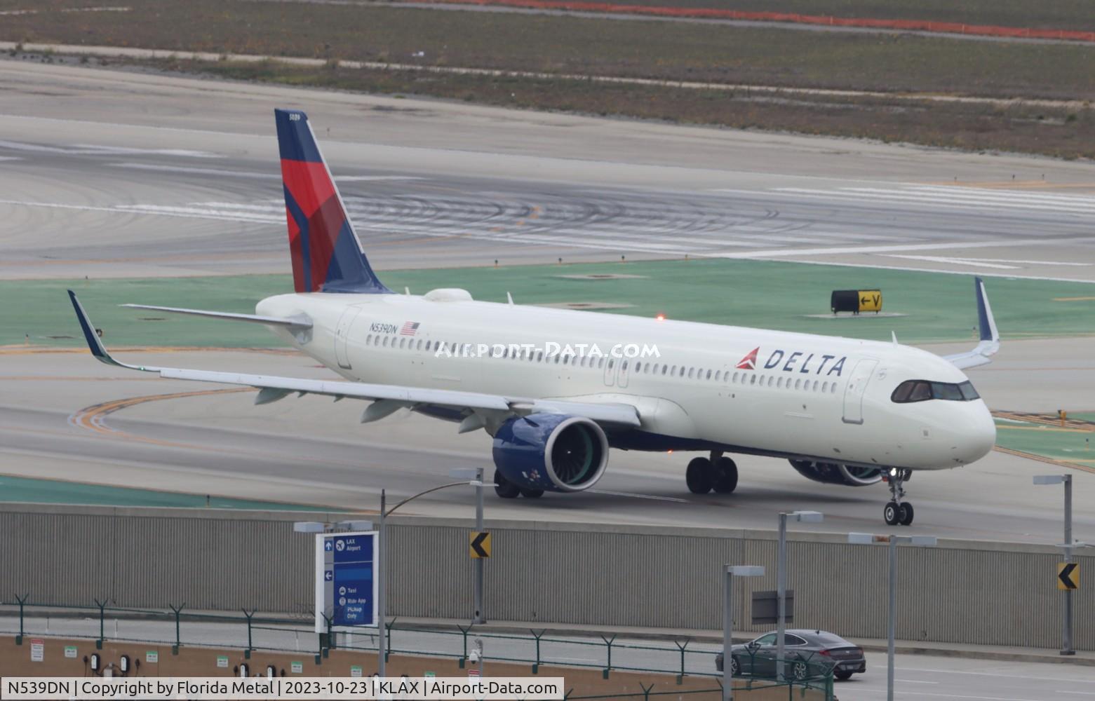 N539DN, 2023 Airbus A321-271NX C/N 11479, DAL A321N zx LAX-SLC
