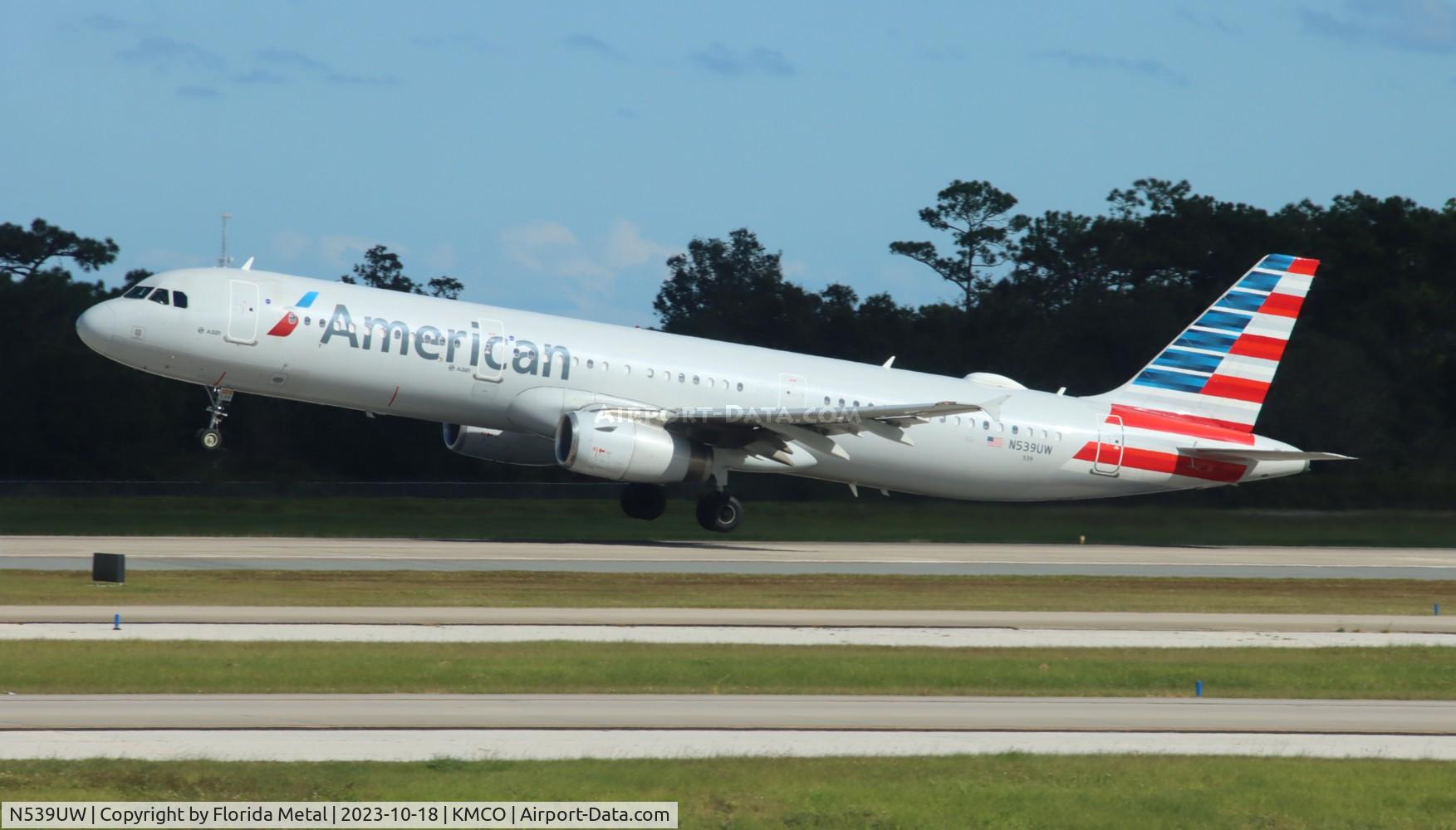 N539UW, 2009 Airbus A321-231 C/N 4082, AAL A321 zx MCO-PHL