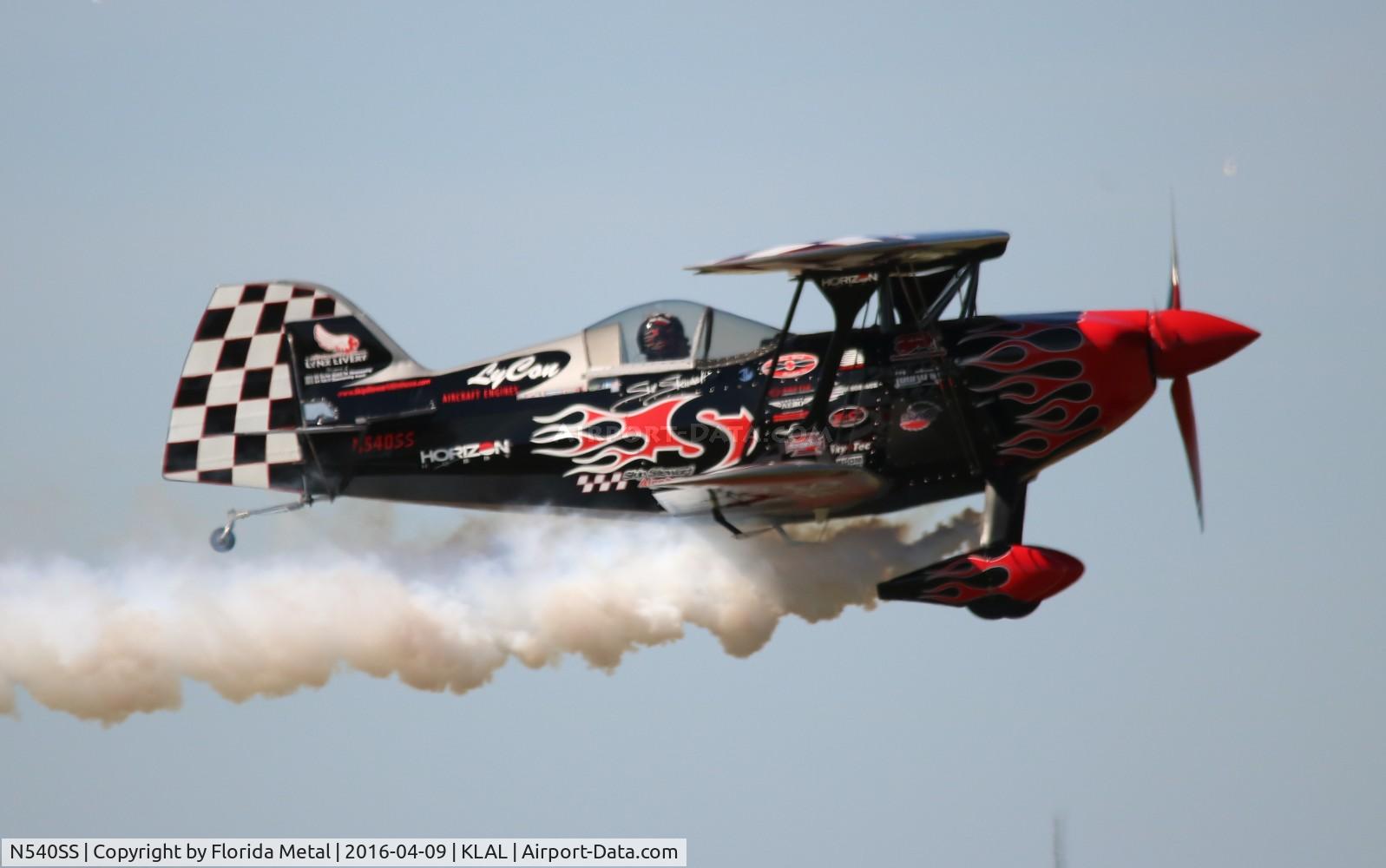 N540SS, 2011 Pitts S-2S Special C/N 006, Sun N Fun 2016 zx LAL