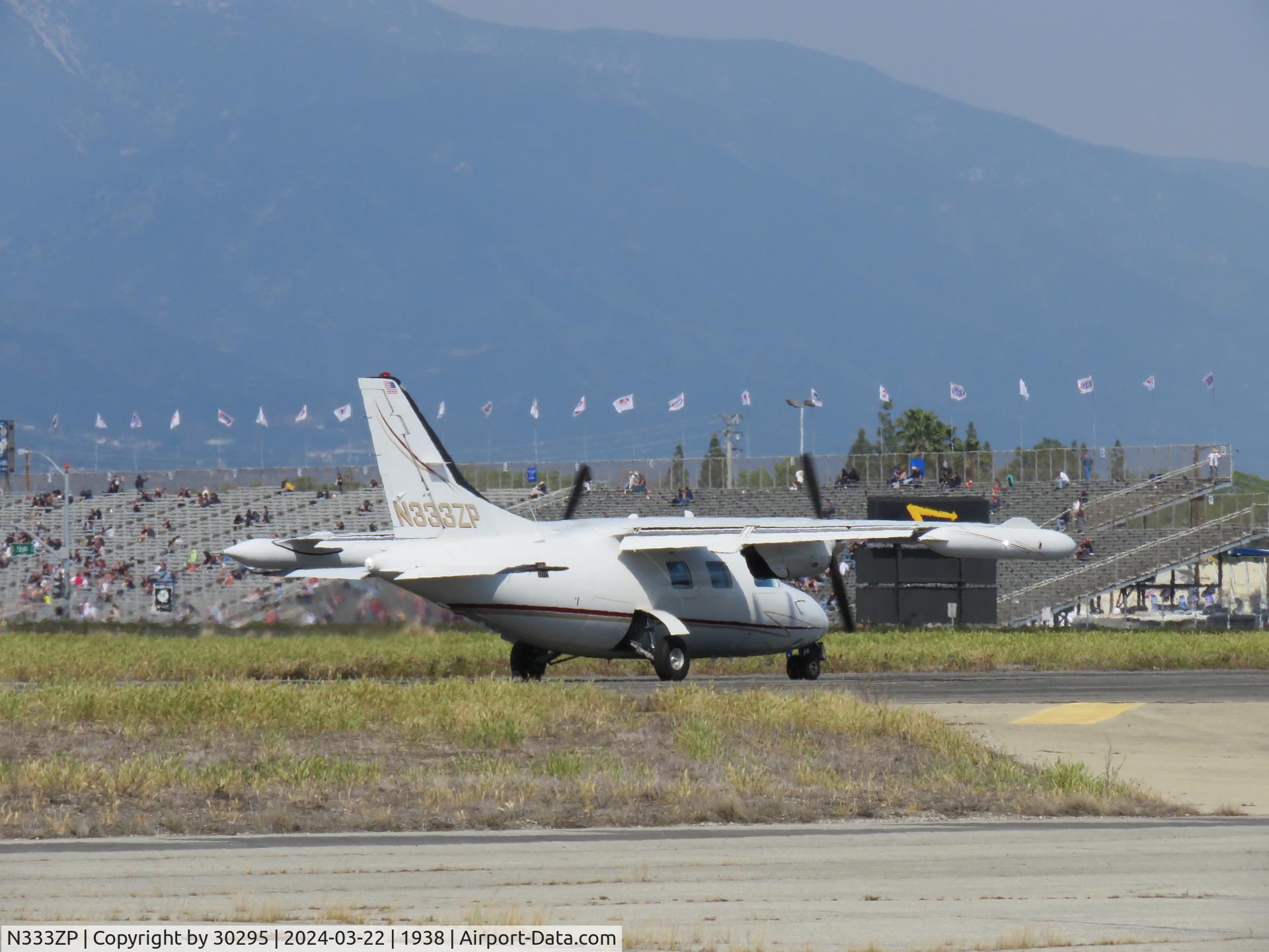 N333ZP, 1977 Mitsubishi MU-2B-26A C/N 363SA, Taxiing