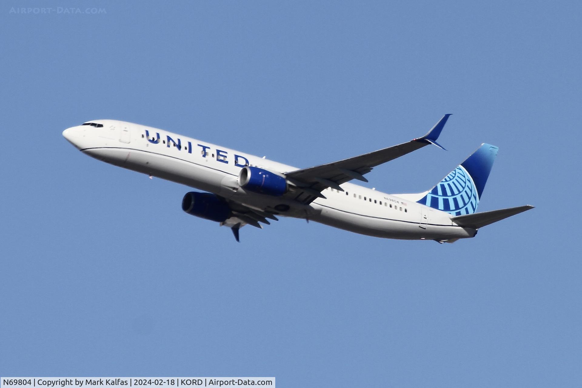 N69804, 2013 Boeing 737-924/ER C/N 42816, B739 United Airlines  BOEING 737-924ER N69804 UAL467 ORD-MSP