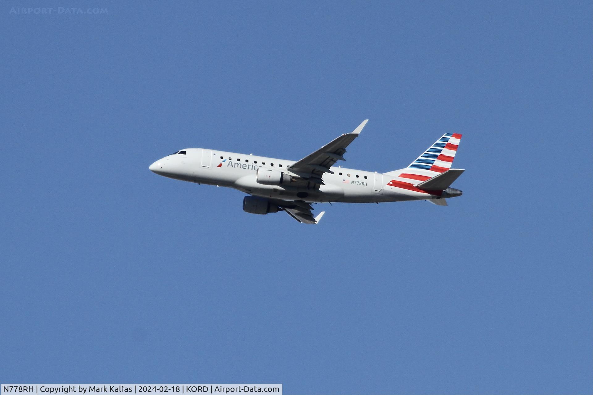 N778RH, 2004 Embraer 170SE (ERJ-170-100SE) C/N 17000054, E170 Envoy/ American Eagle EMBRAER ERJ 170-100 SE  N778RH ENY3382 ORD-BOS