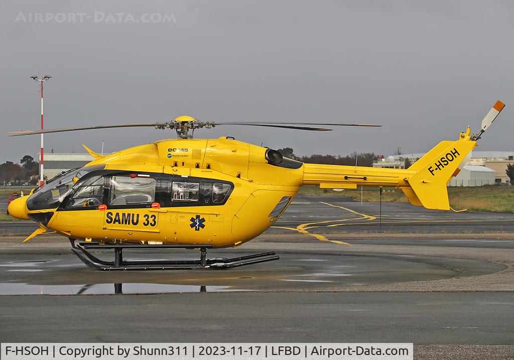 F-HSOH, Eurocopter EC-145 C/N 9229, Parked...