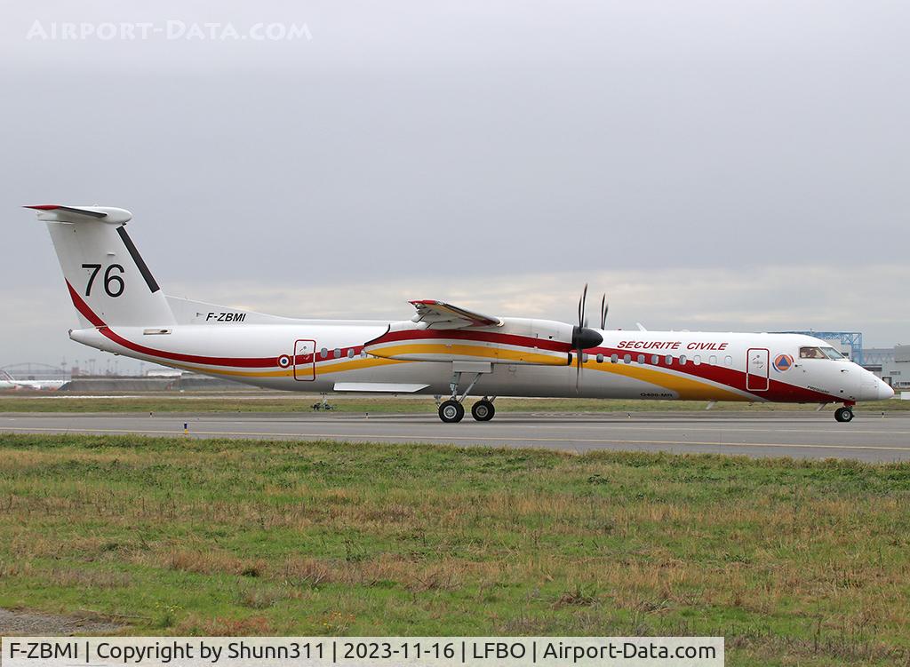 F-ZBMI, 2019 De Havilland Canada DHC-8-402Q-MR Dash 8 Dash 8 C/N 4597, Taxiing for departure rwy 14L