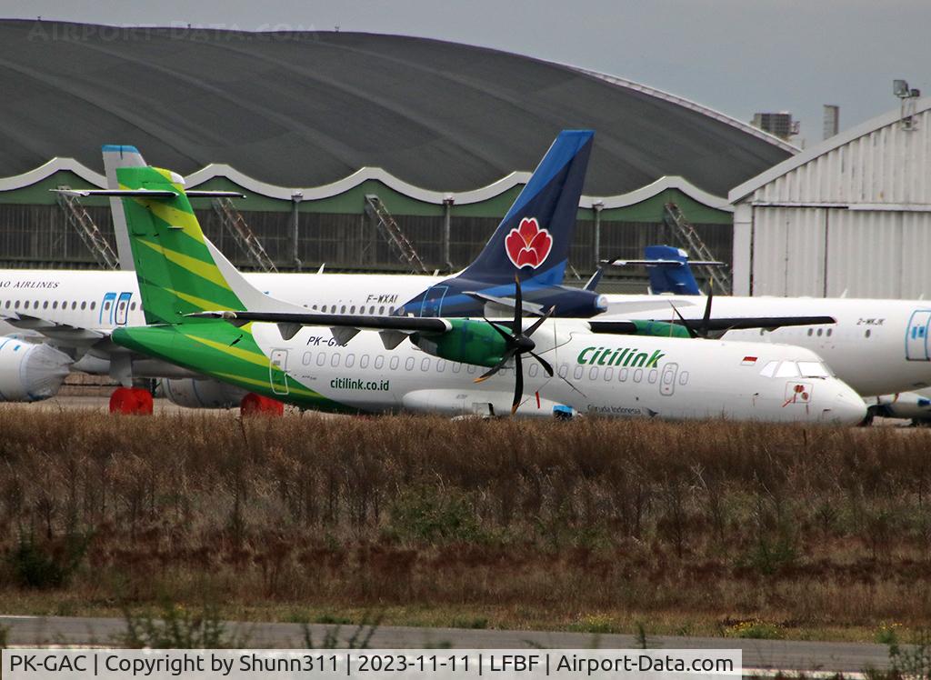 PK-GAC, 2013 ATR 72-600 C/N 1132, Parked after returned to lessor...