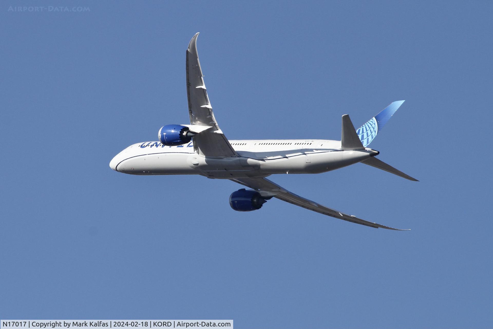 N17017, 2022 Boeing 787-10 Dreamliner C/N 66986, B78X United Airlines BOEING 787-10 Dreamliner N17017 UAL944 KORD-EDDF