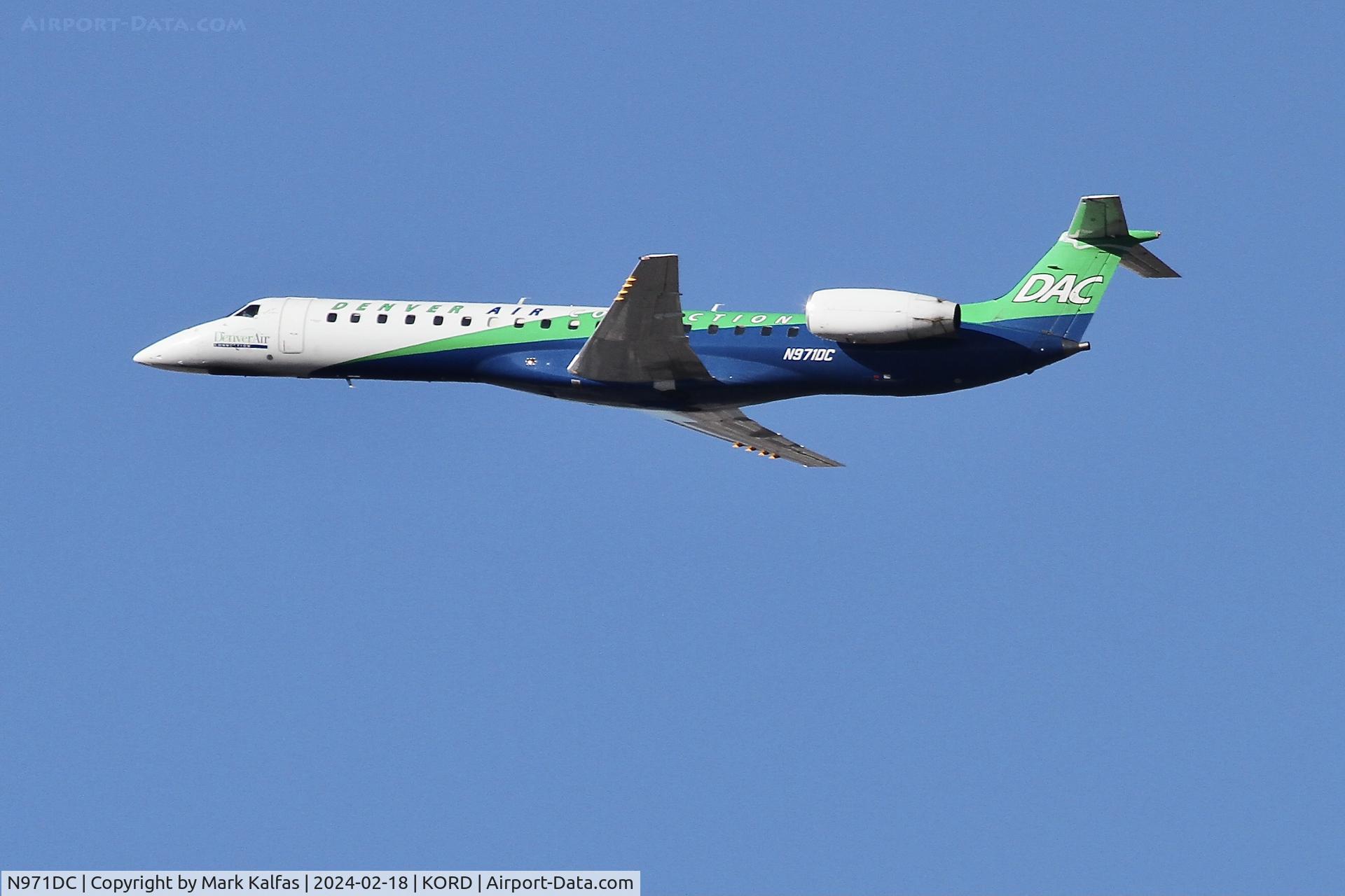 N971DC, 2004 Embraer ERJ-145LR (EMB-145LR) C/N 14500821, E145 KEY LIME AIR ERJ-145LR N971DC LYM3915 ORD-ATY