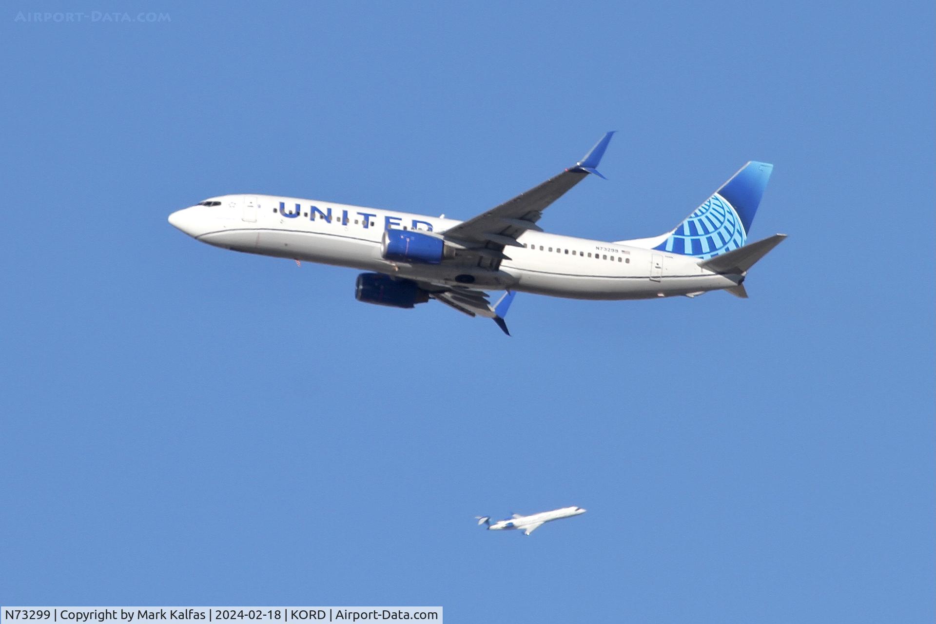 N73299, 2005 Boeing 737-824 C/N 34005, B738 United Airlines BOEING 737-824 N73299 UAL1776 ORD-PHL