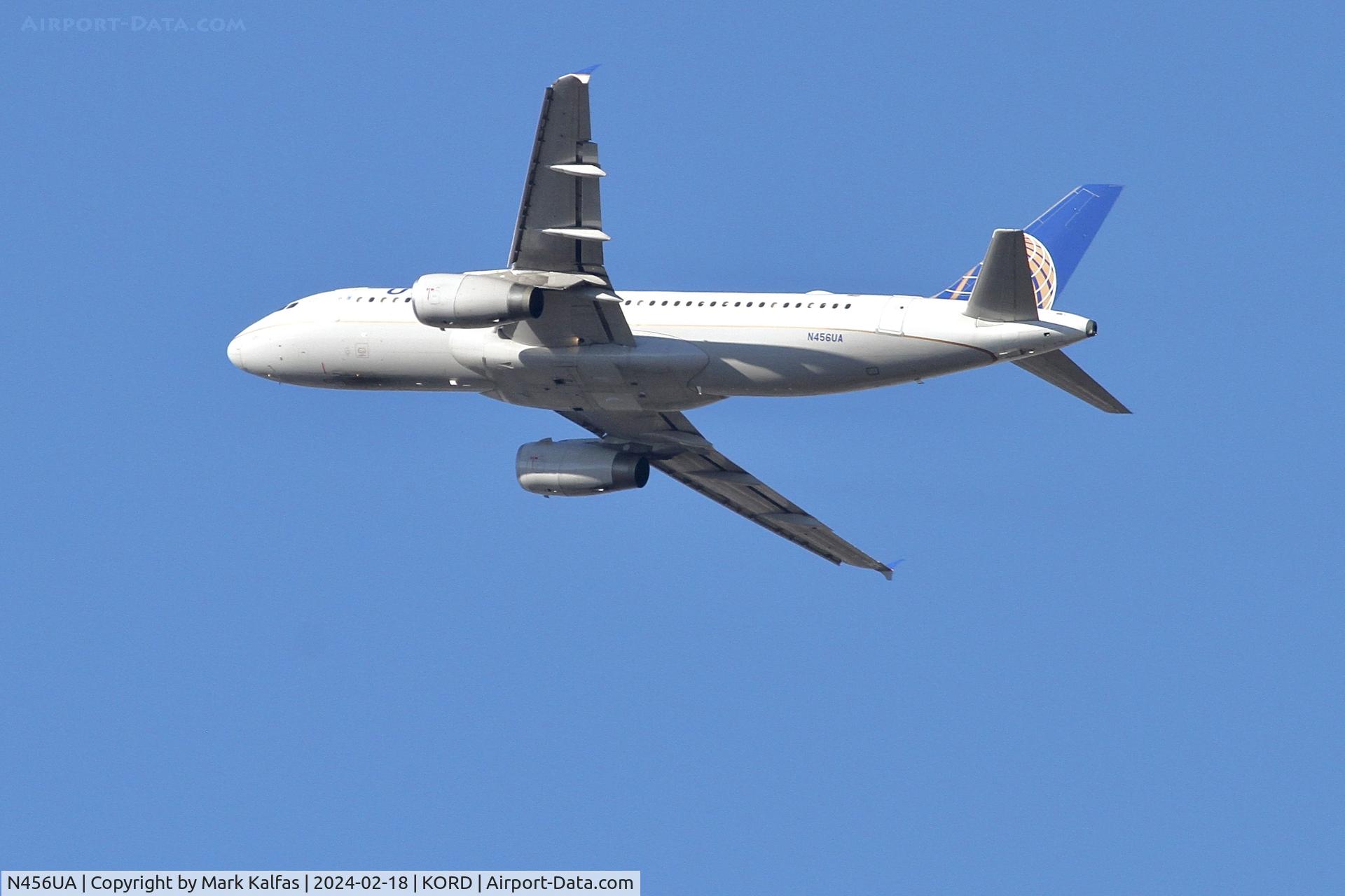 N456UA, 1999 Airbus A320-232 C/N 1128, A320 United Airlines Airbus A320-232 N456UA UAL408 ORD-DTW