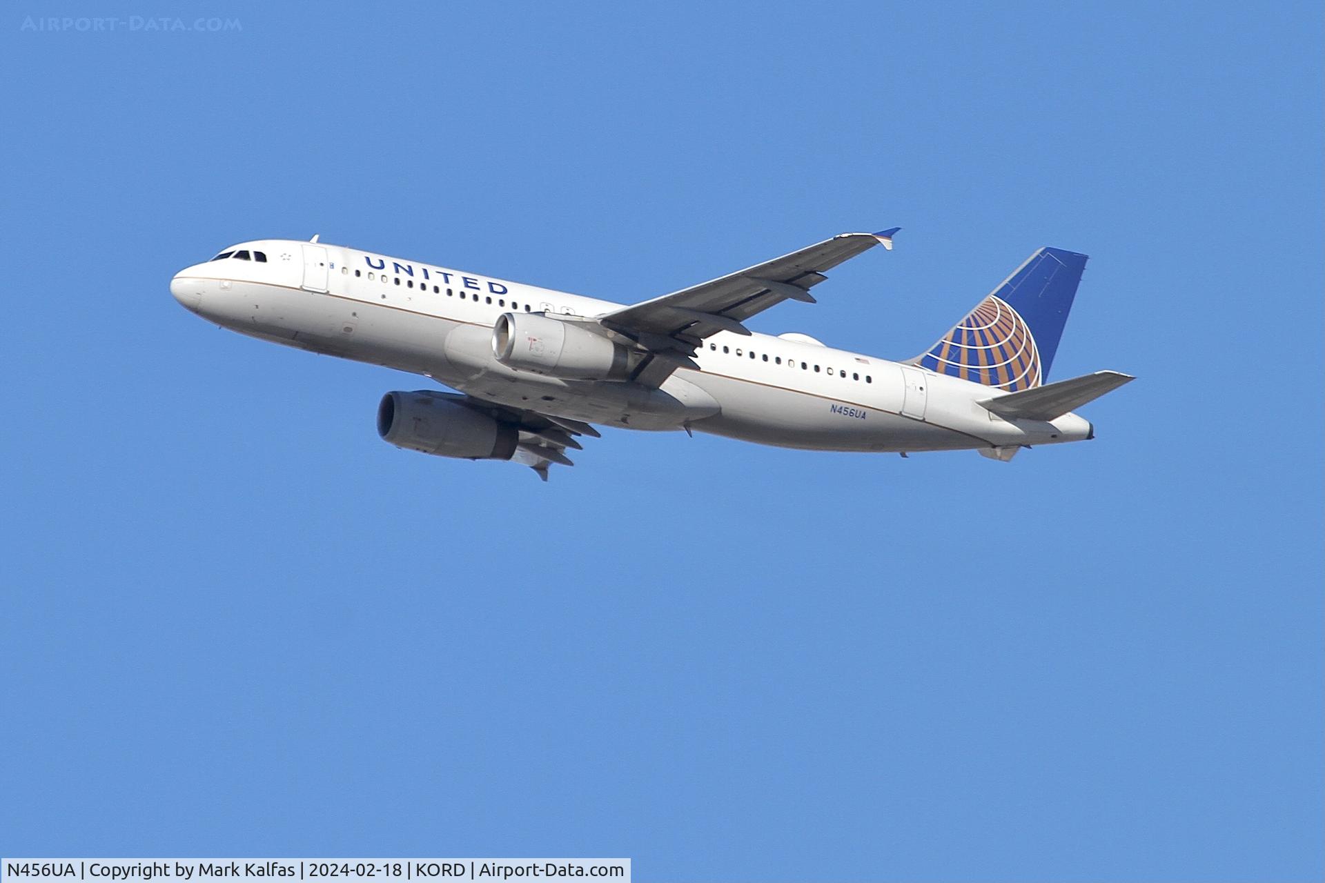 N456UA, 1999 Airbus A320-232 C/N 1128, A320 United Airlines Airbus A320-232 N456UA UAL408 ORD-DTW