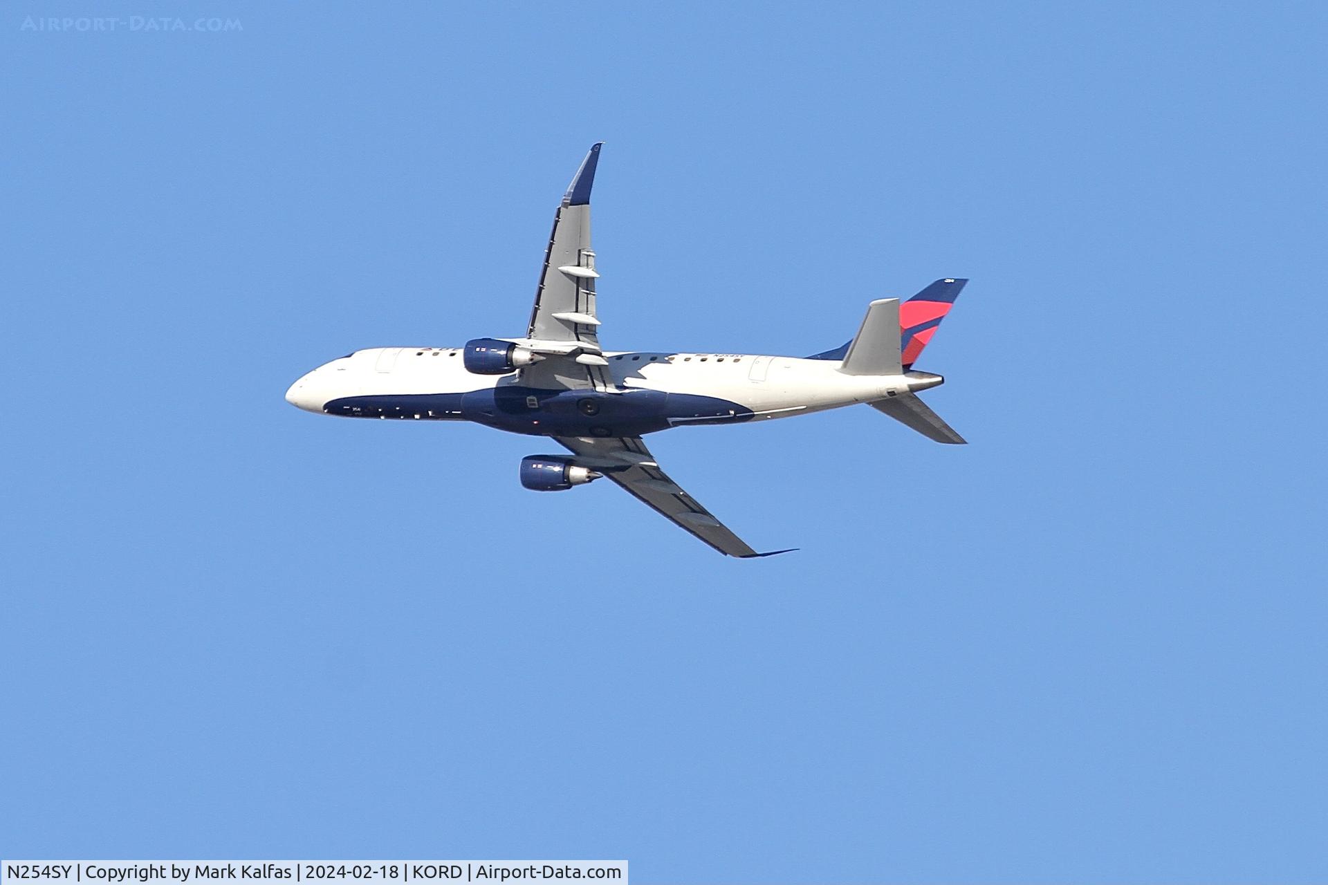 N254SY, 2016 Embraer 175LR (ERJ-170-200LR) C/N 17000621, E75L SkyWest/Delta Connection EMBRAER 175 LW N254SY SKW3962 ORS-KGA