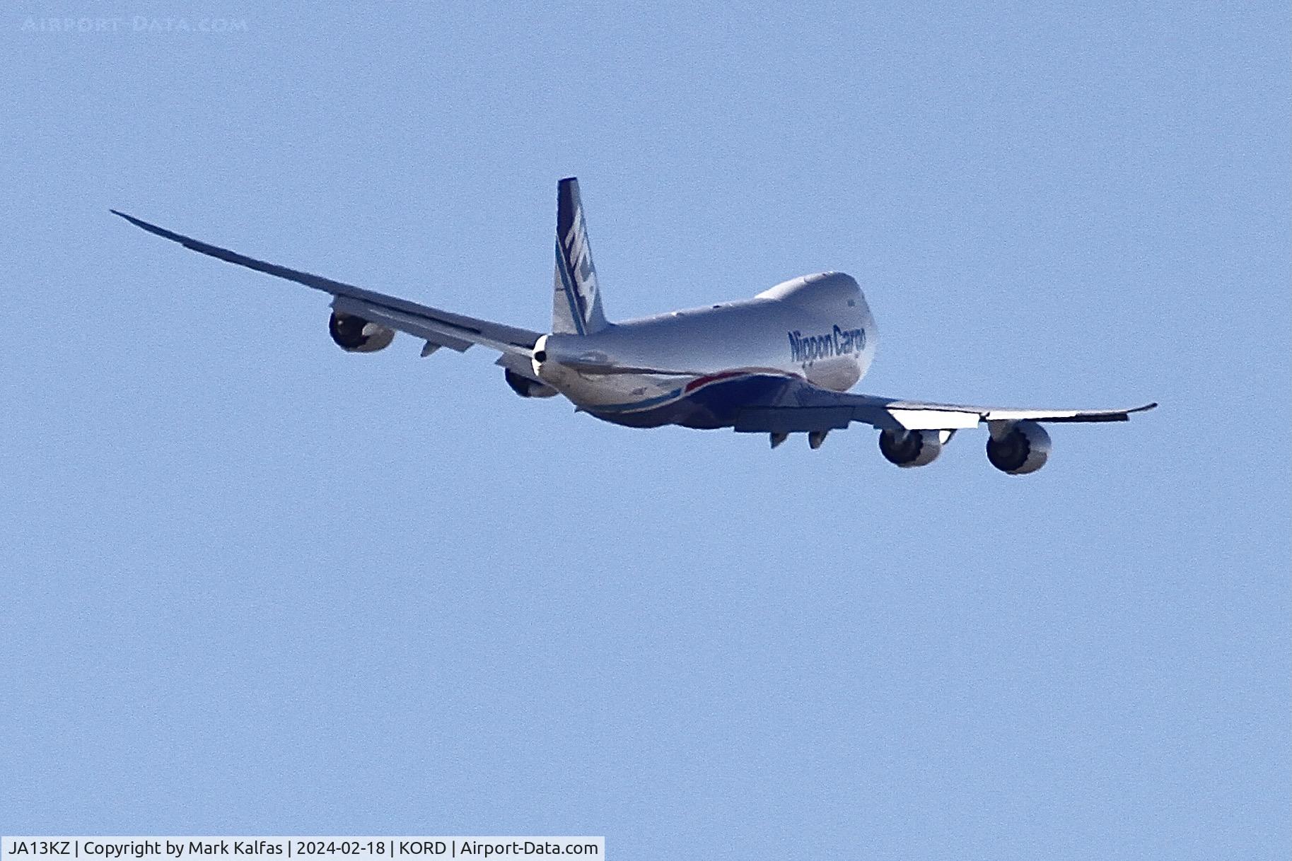 JA13KZ, 2012 Boeing 747-8KZF C/N 36138, B748 Nippon Cargo Boeing 747-8KZF JA13KZ NCA228 KORD-RJJA