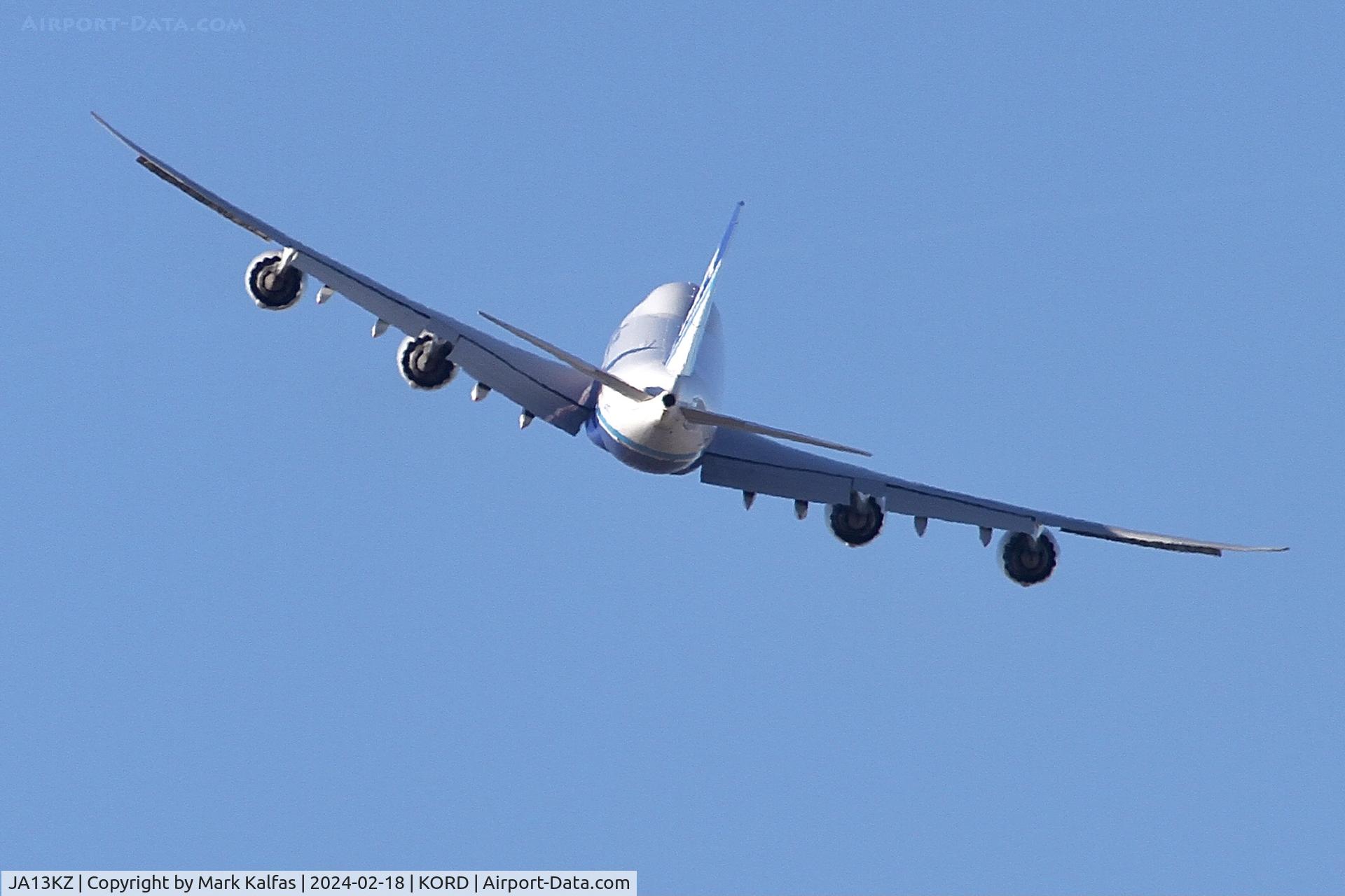 JA13KZ, 2012 Boeing 747-8KZF C/N 36138, B748 Nippon Cargo Boeing 747-8KZF JA13KZ NCA228 KORD-RJJA