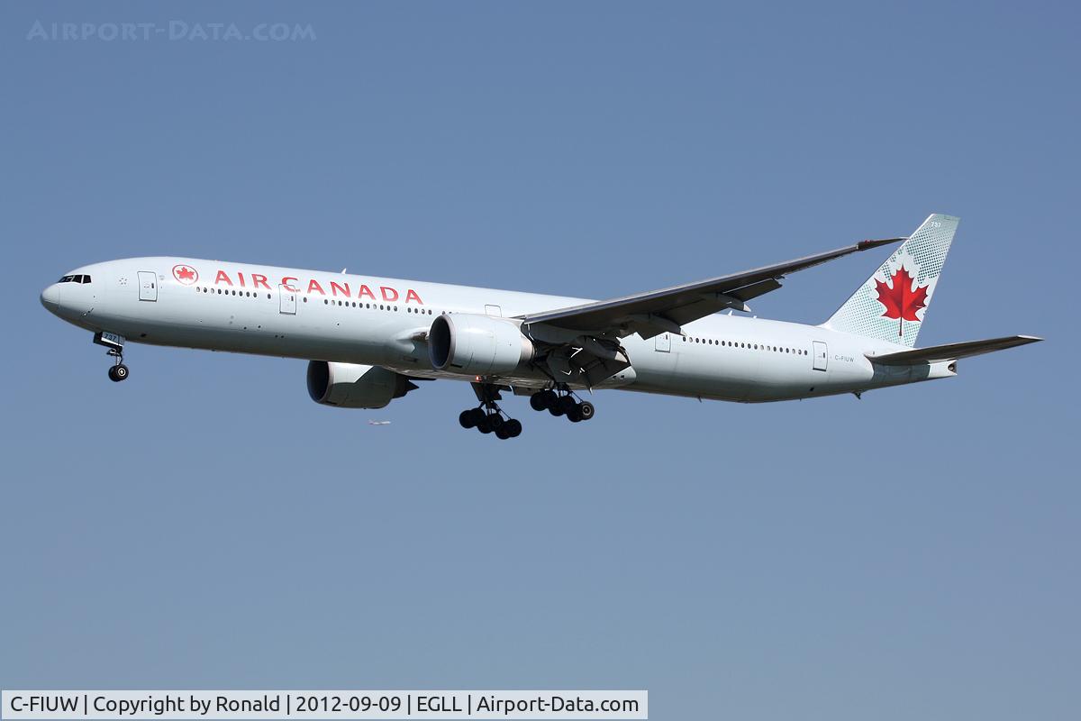 C-FIUW, 2008 Boeing 777-333/ER C/N 35249, at lhr