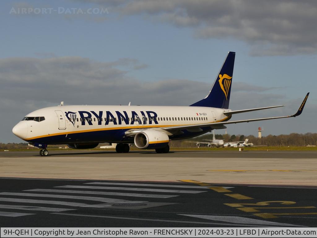 9H-QEH, 2018 Boeing 737-8AS C/N 44823, Marseille (MRS)	Bordeaux (BOD)	FR3820